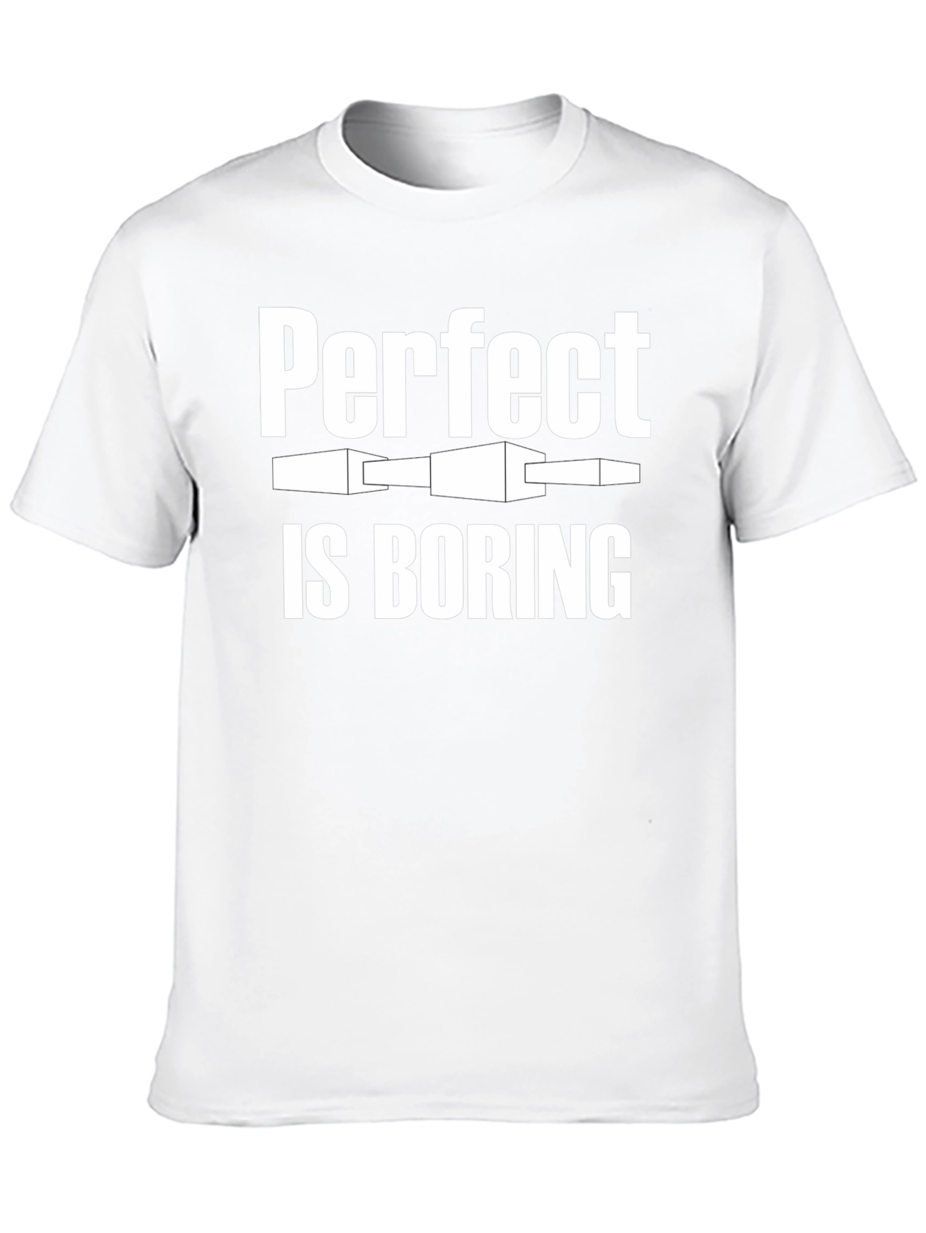 Perfect is Boring Graphic T-Shirt