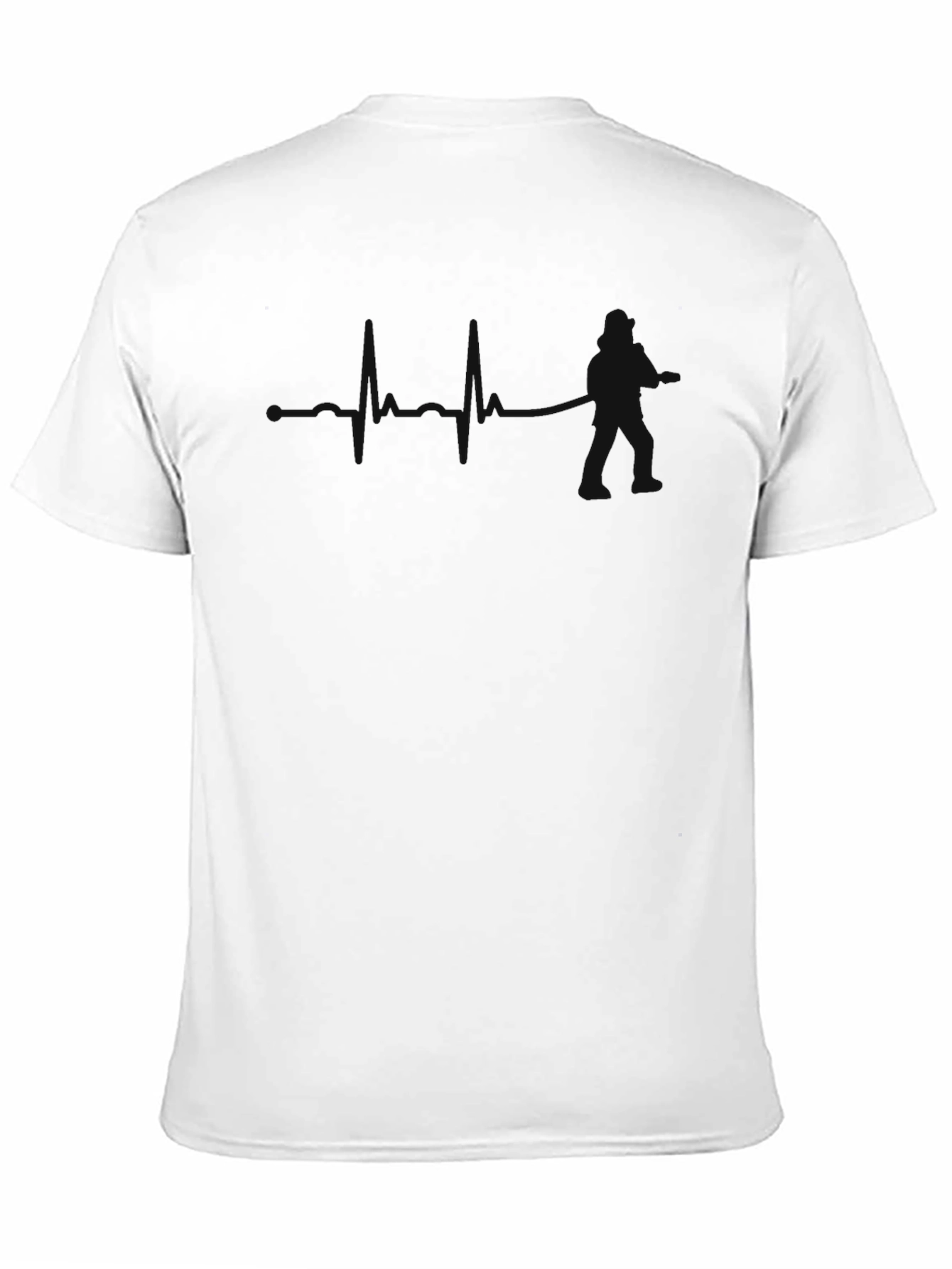 Mens Black Graphic T-Shirt
