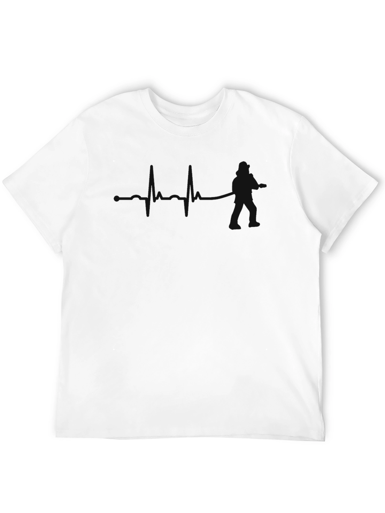 Mens Black Graphic T-Shirt