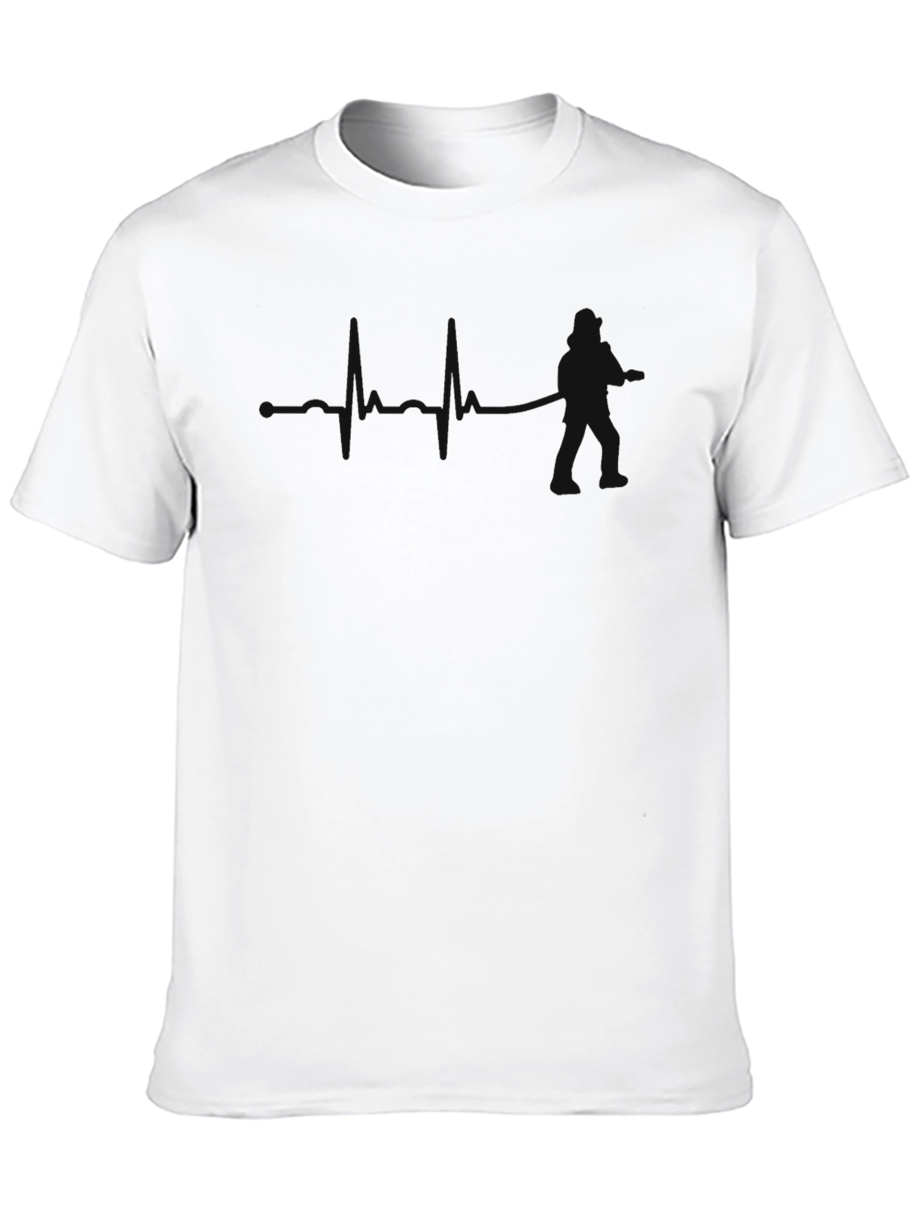 Mens Black Graphic T-Shirt