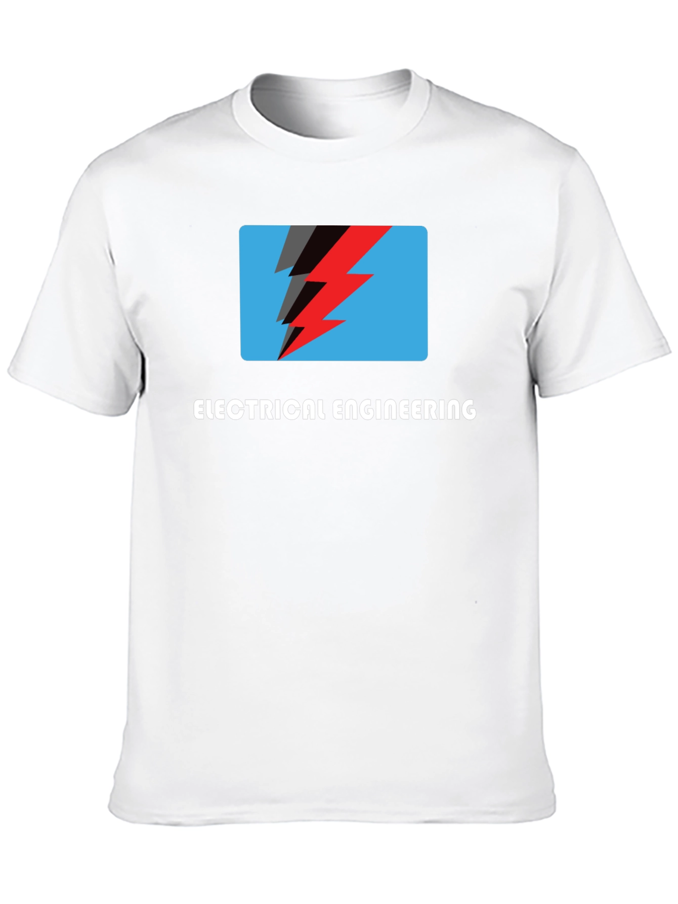 Electrical Engineering Lightning Bolt Graphic Tee