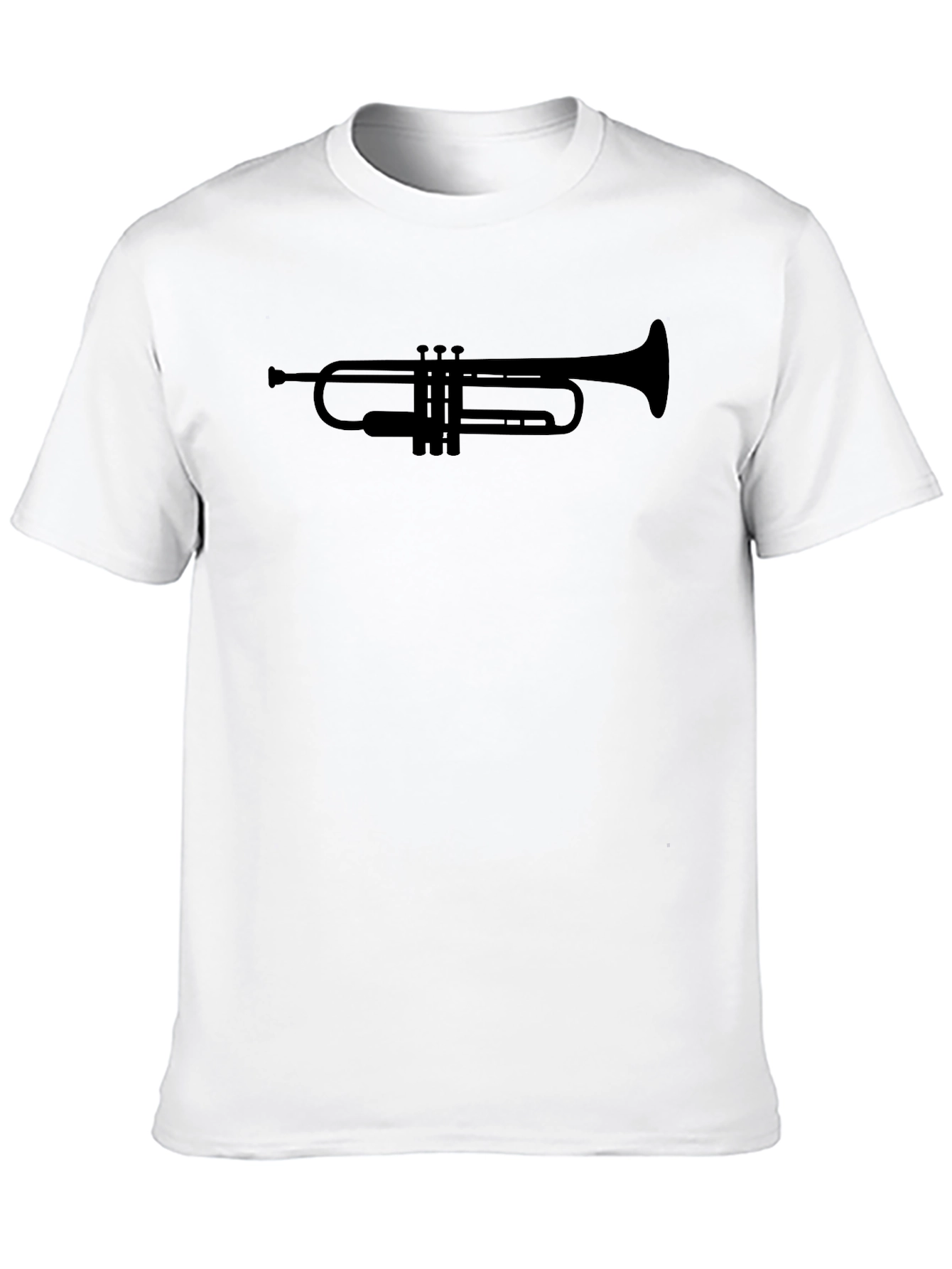 Trumpet Graphic Tee - Musician T-Shirt