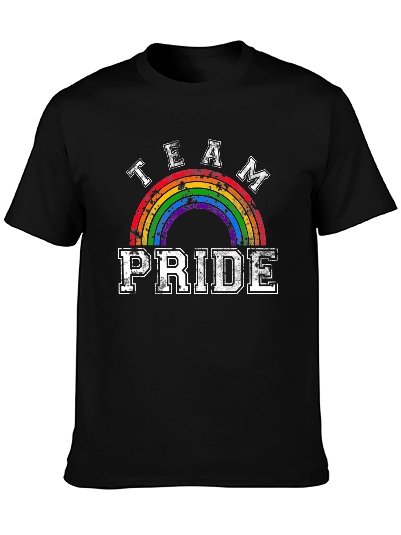 Team Pride Rainbow Graphic Tee