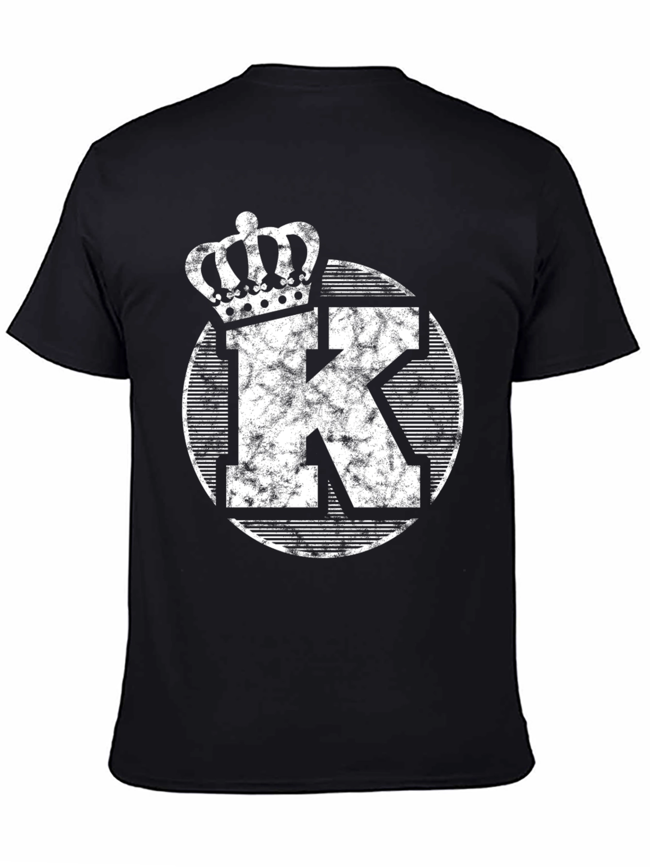 King K Crown Graphic Tee - Mens Black T-Shirt