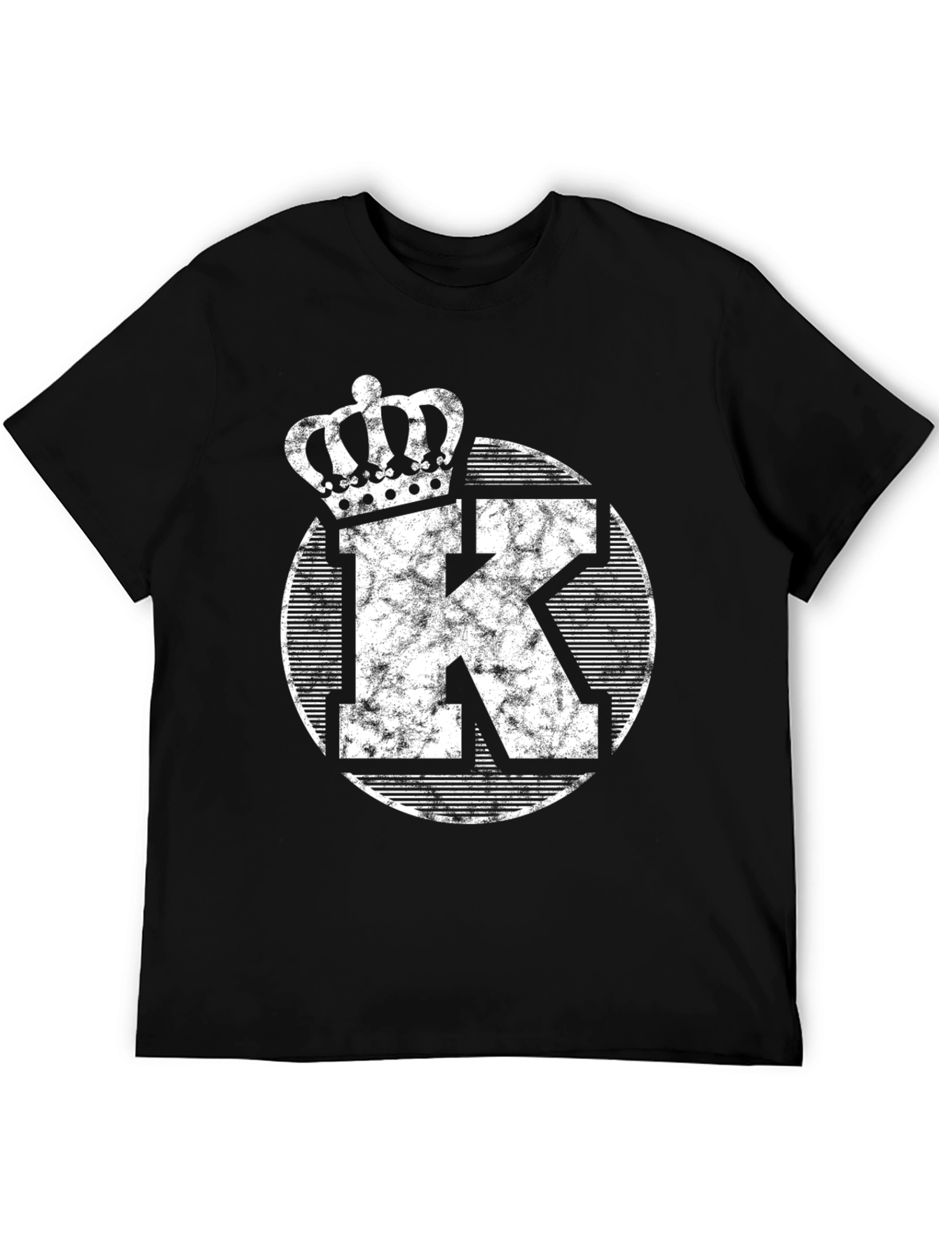 King K Crown Graphic Tee - Mens Black T-Shirt