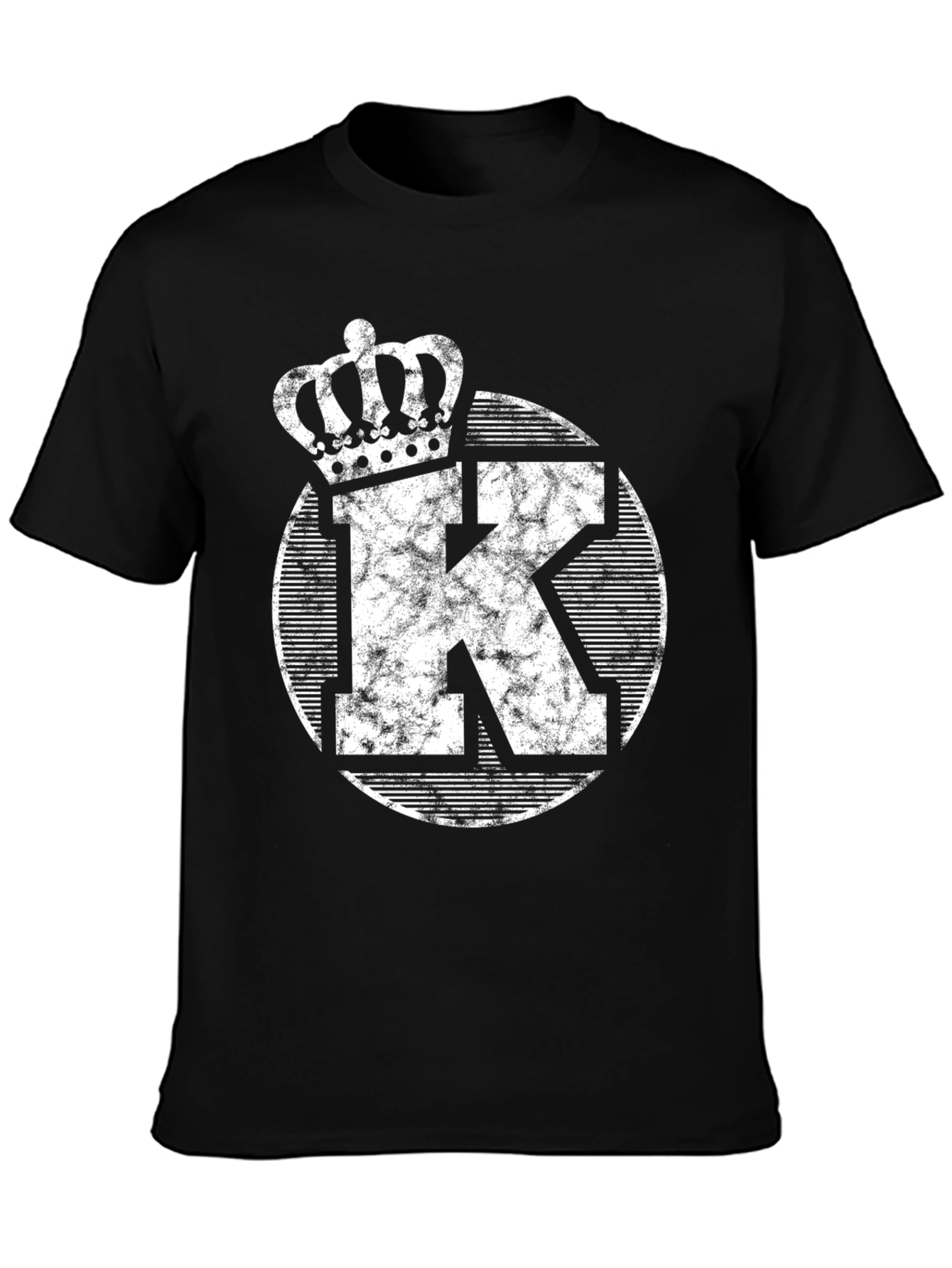 King K Crown Graphic Tee - Mens Black T-Shirt