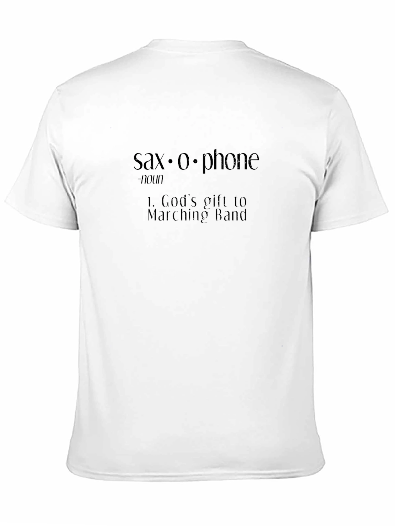 Saxophone Definition Graphic T-Shirt - Musician Tee
