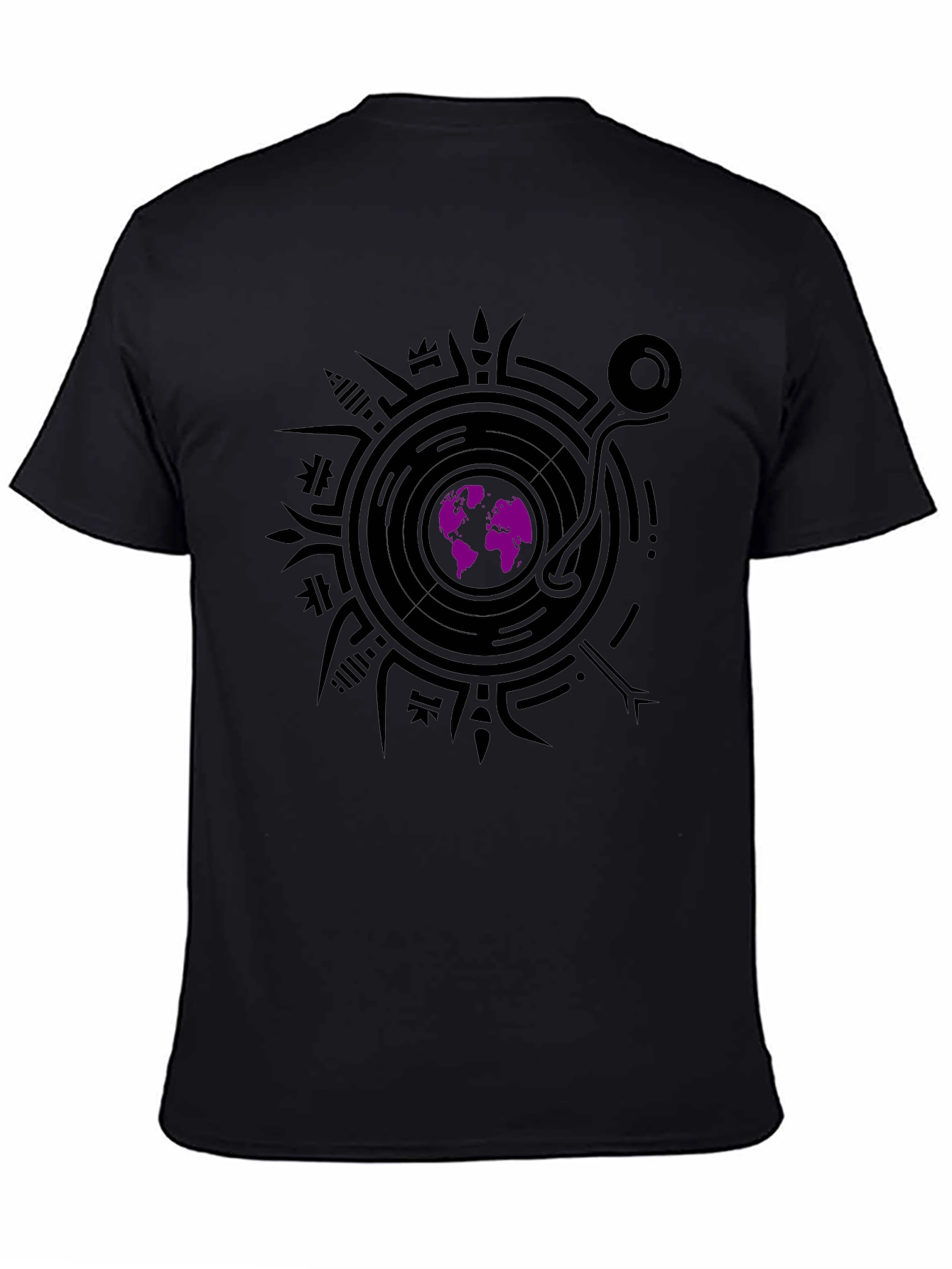 World Music Black T-Shirt