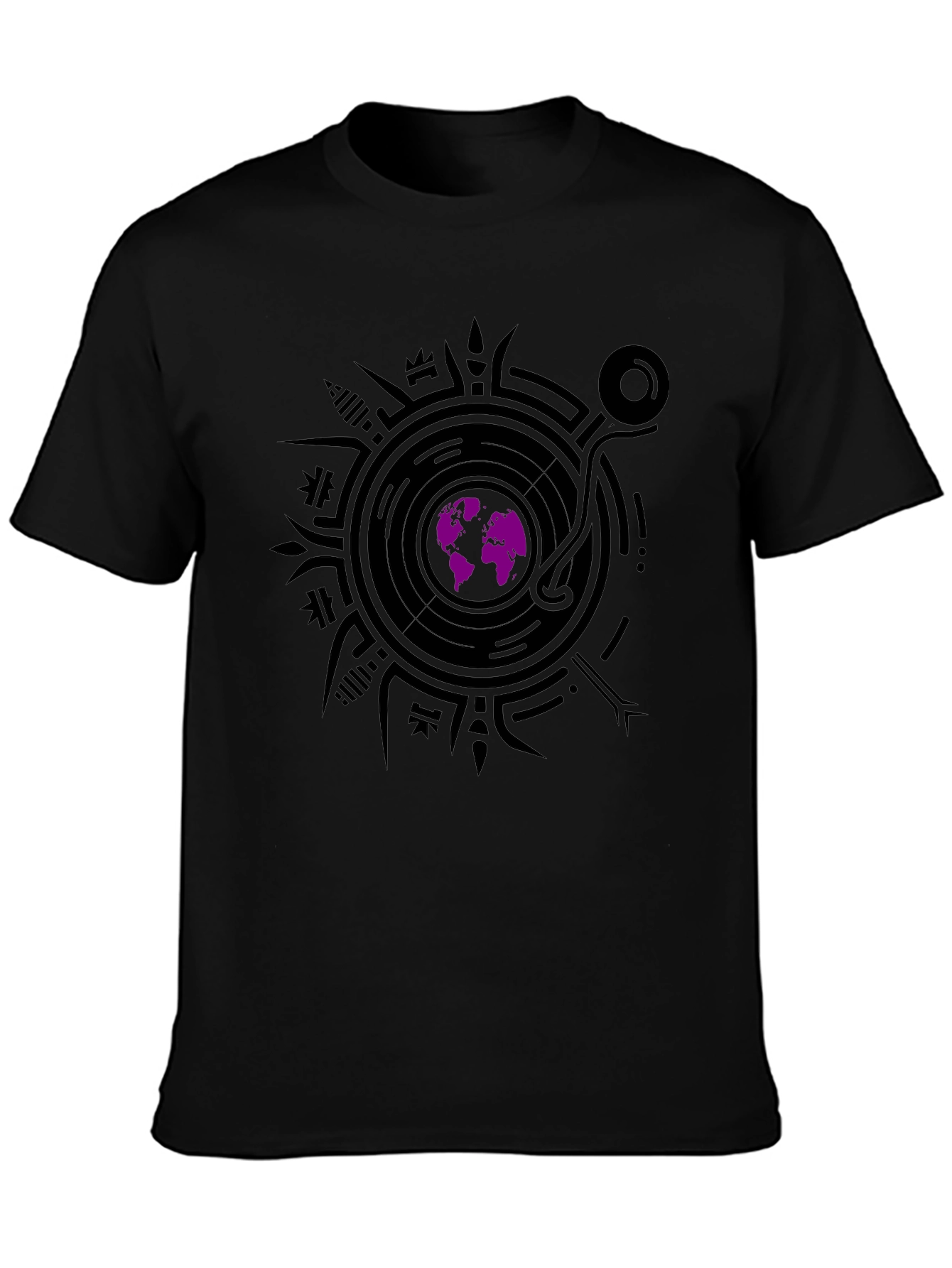 World Music Black T-Shirt