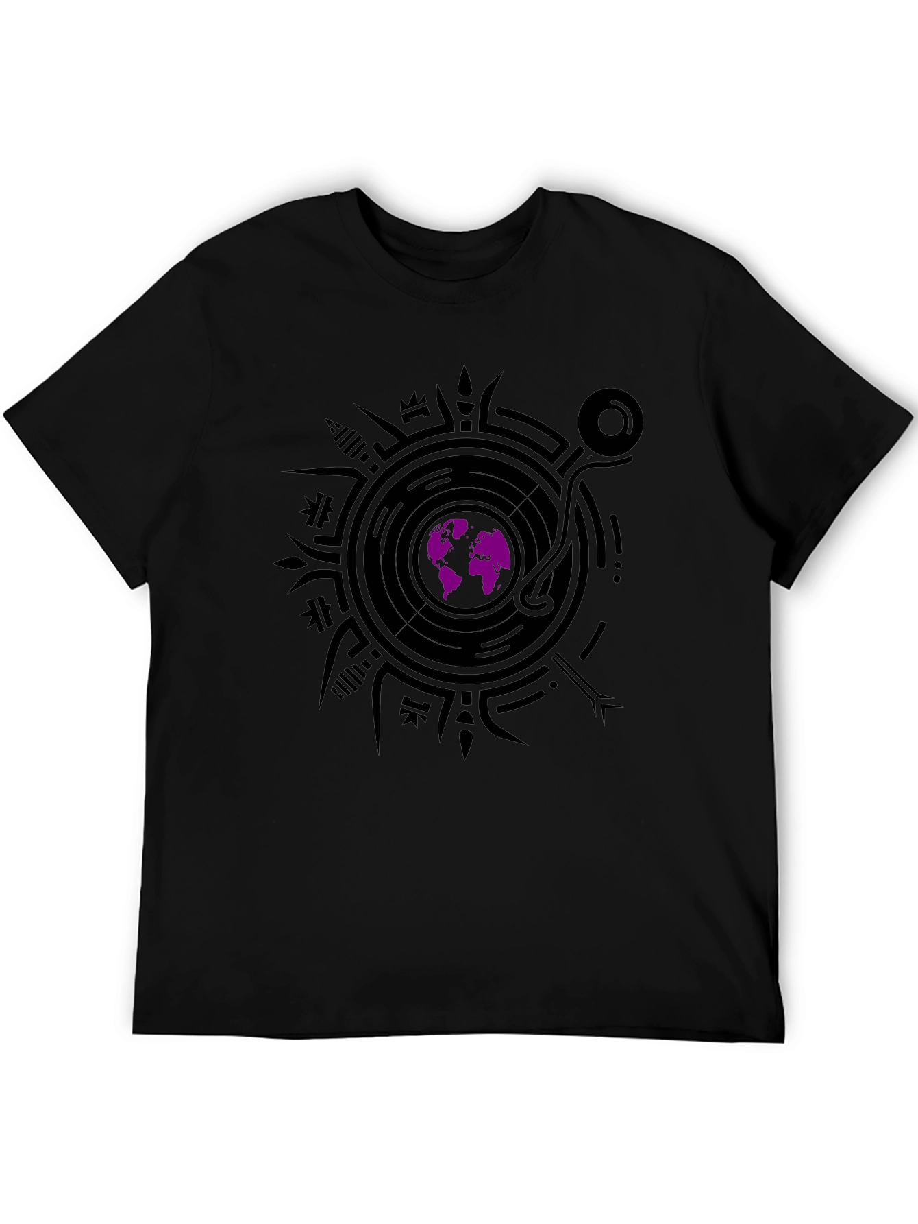 World Music Black T-Shirt
