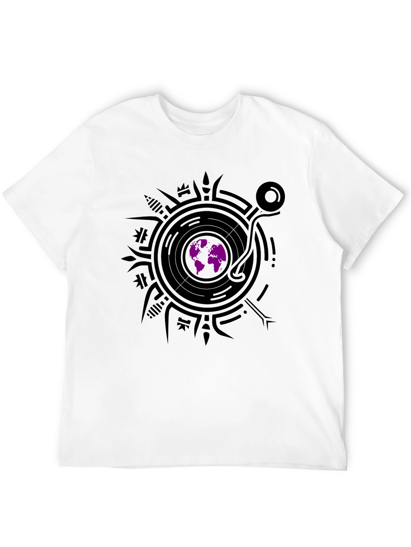 World Music Black T-Shirt
