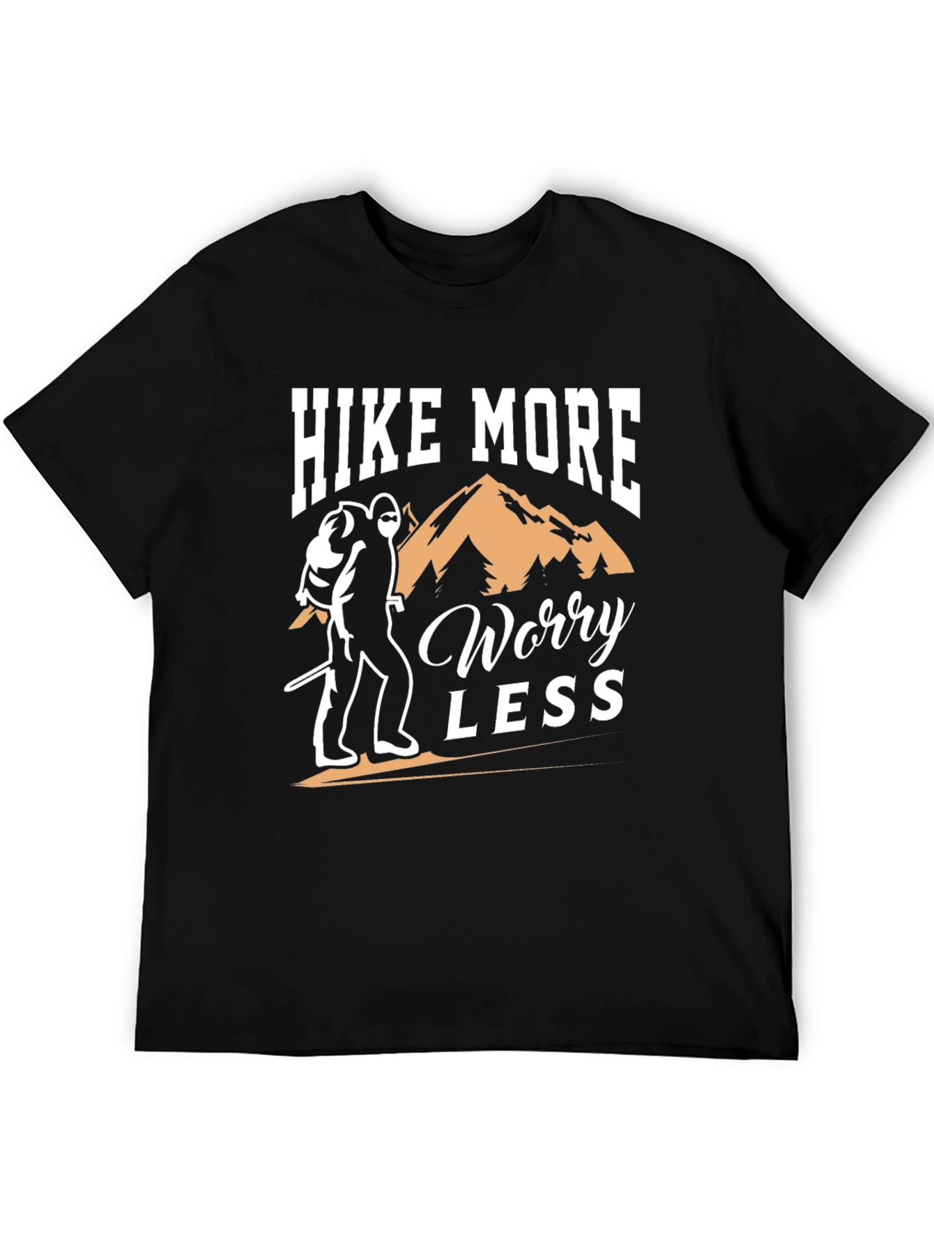 Hike More Worry Less Graphic Tee