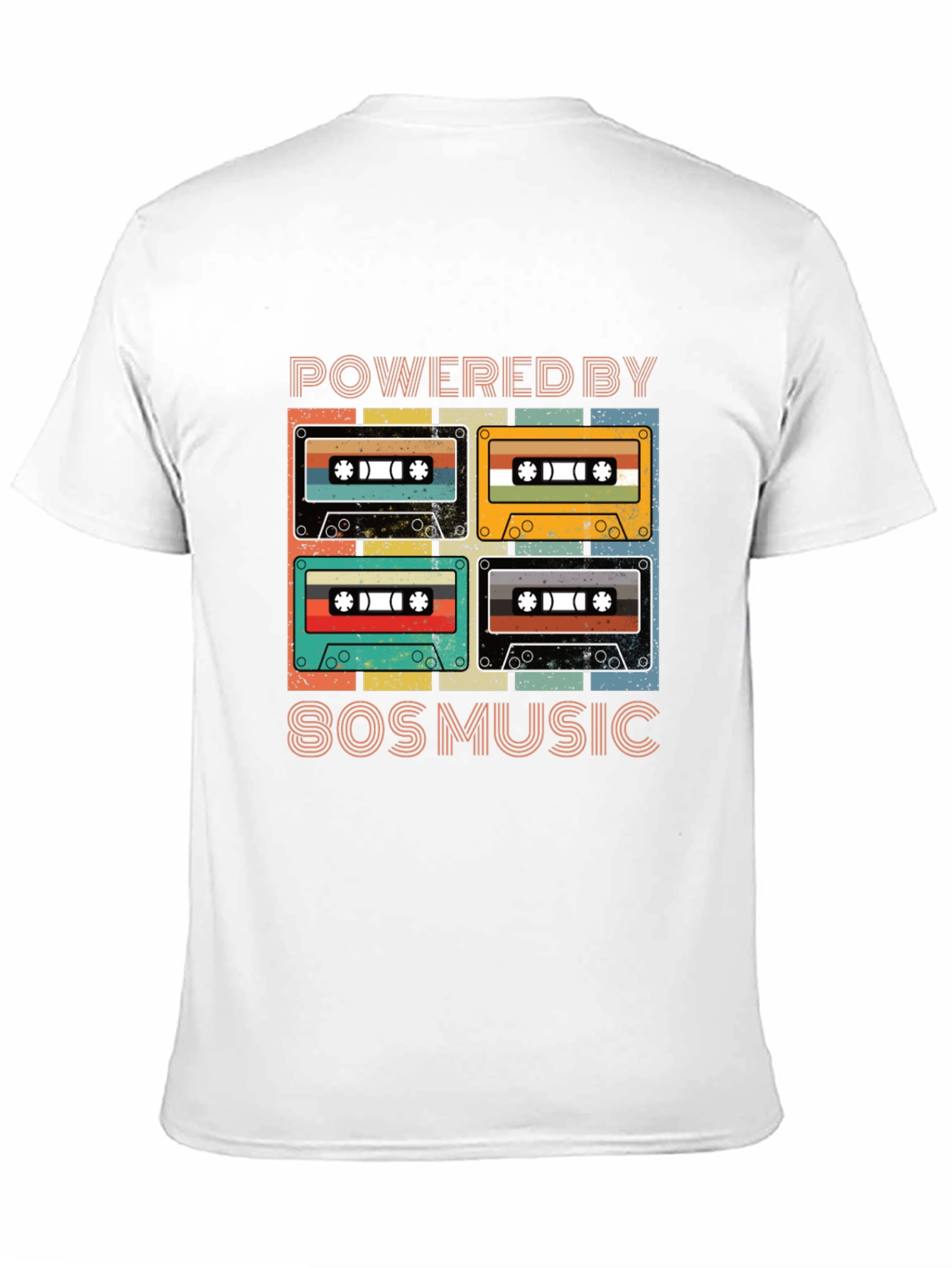 Retro 80s Music Cassette T-Shirt