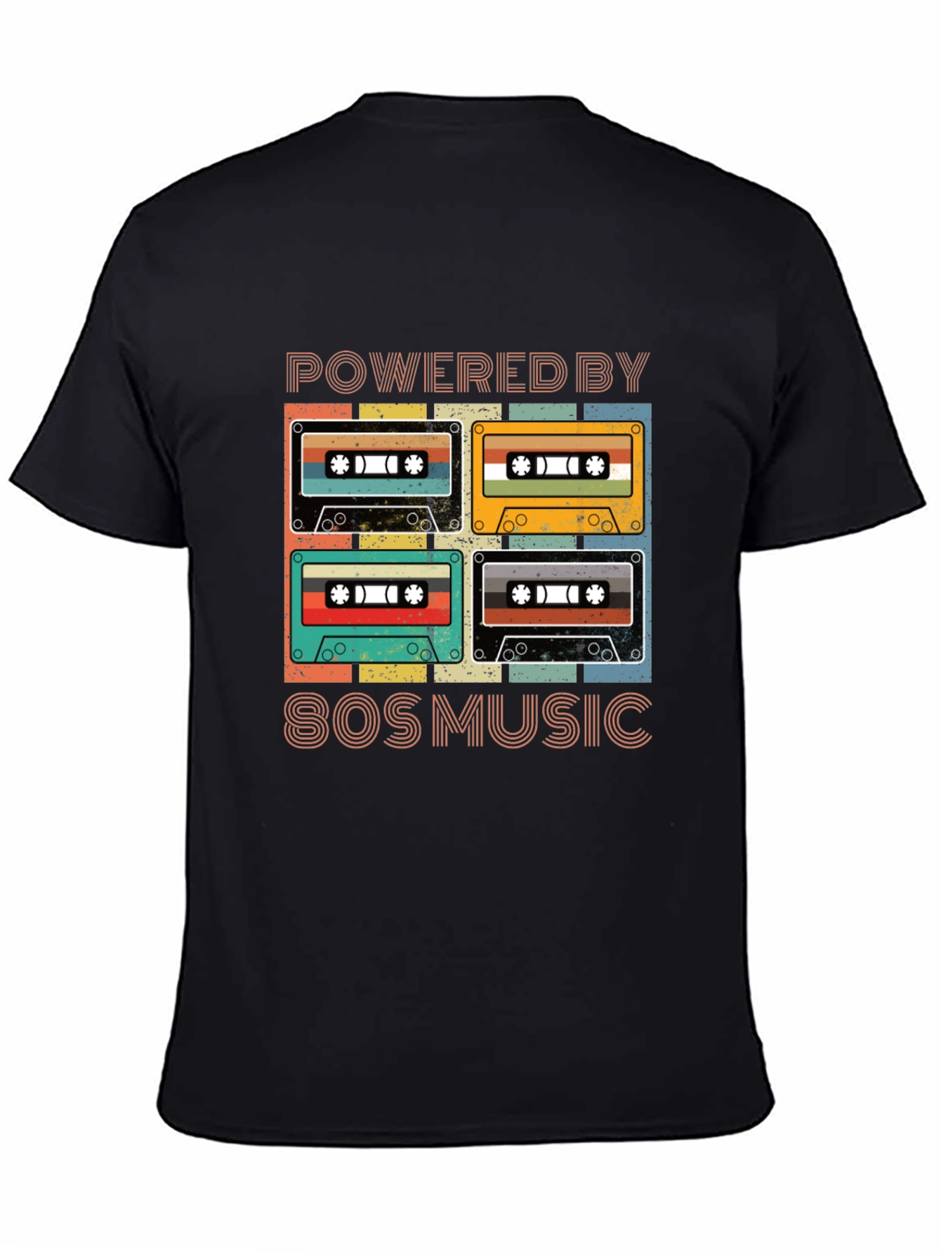 Retro 80s Music Cassette T-Shirt