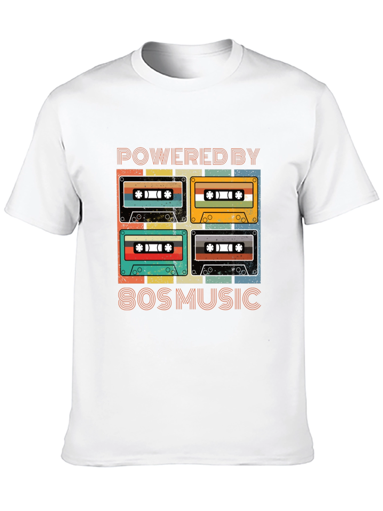 Retro 80s Music Cassette T-Shirt