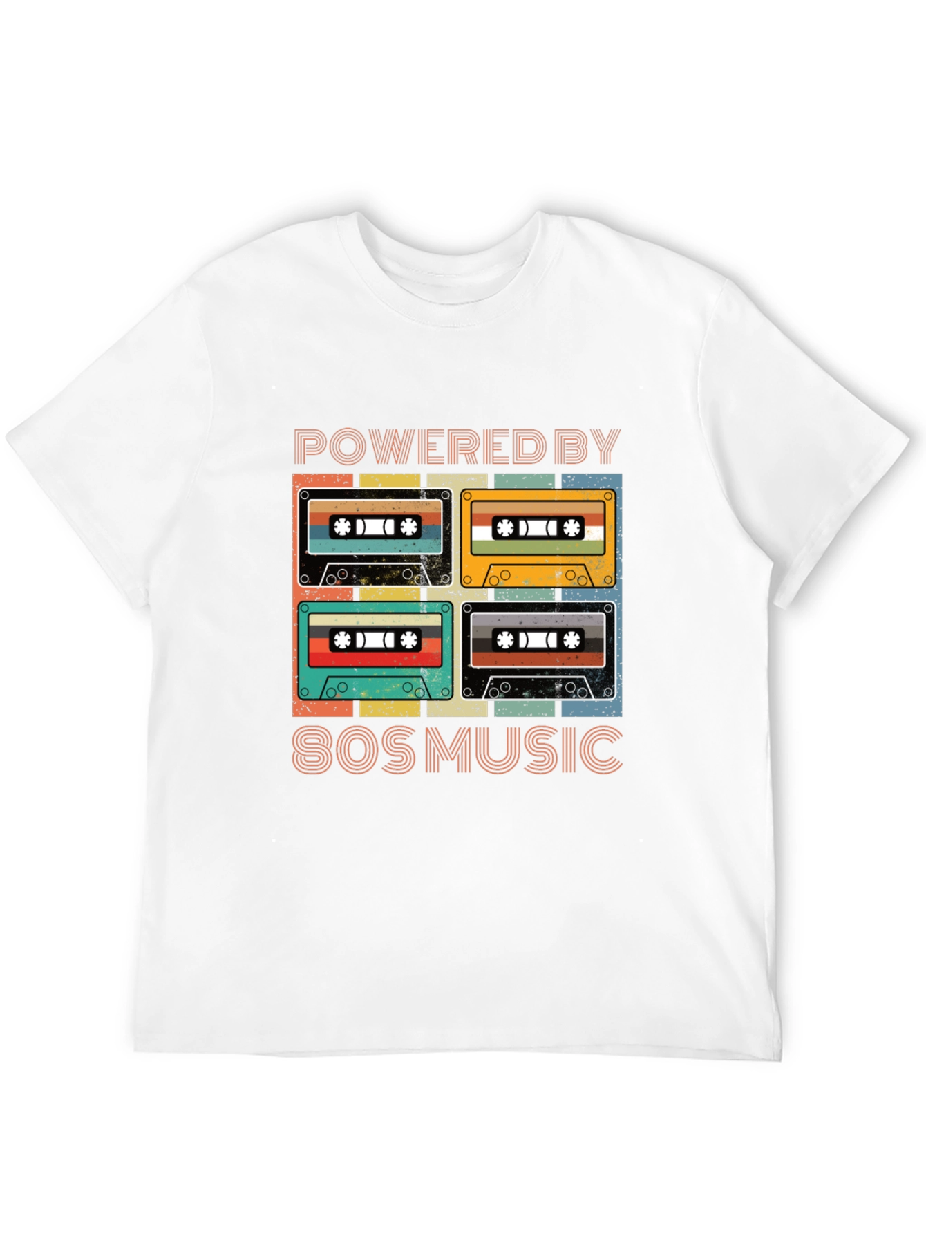 Retro 80s Music Cassette T-Shirt