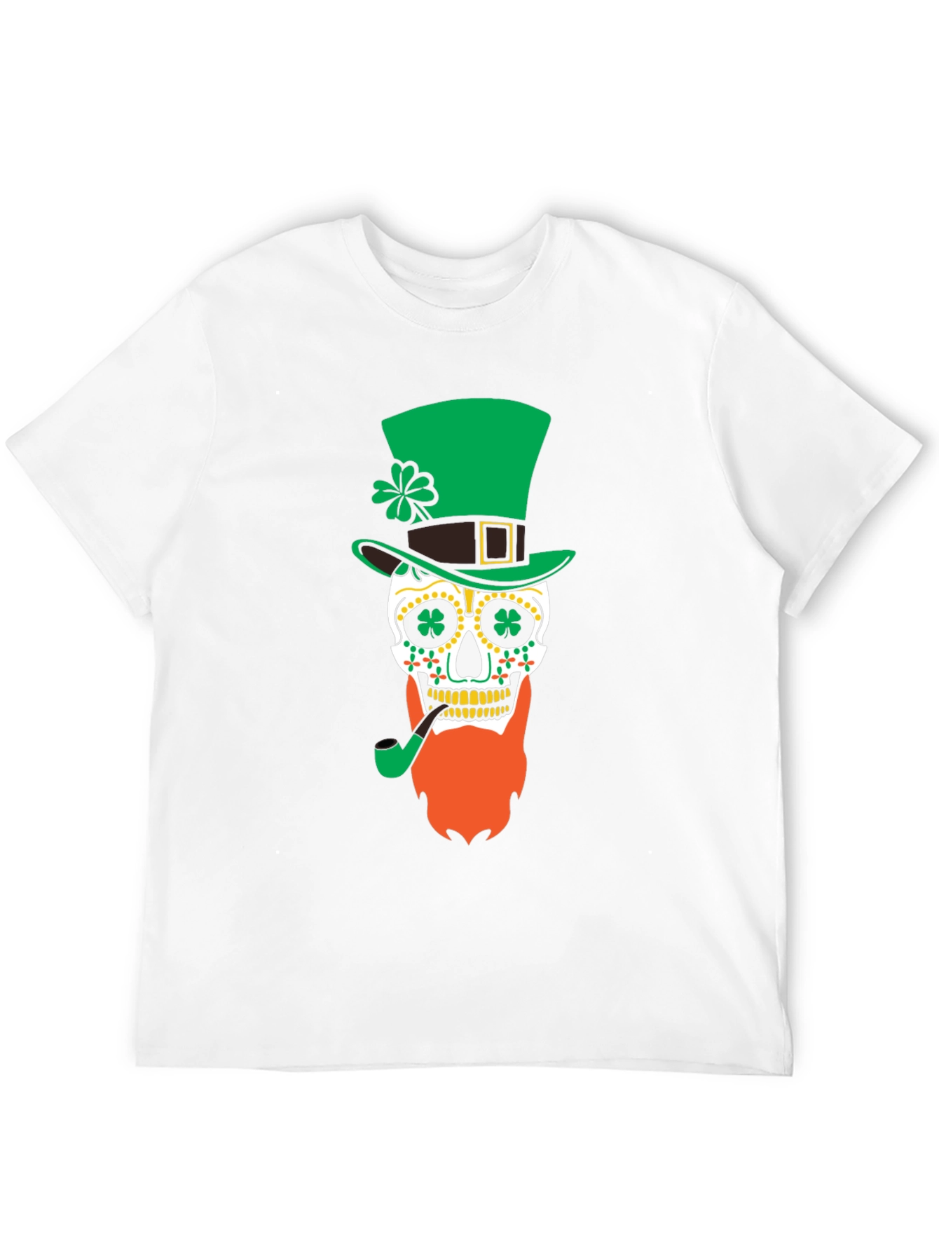 St. Patricks Day Skull T-Shirt
