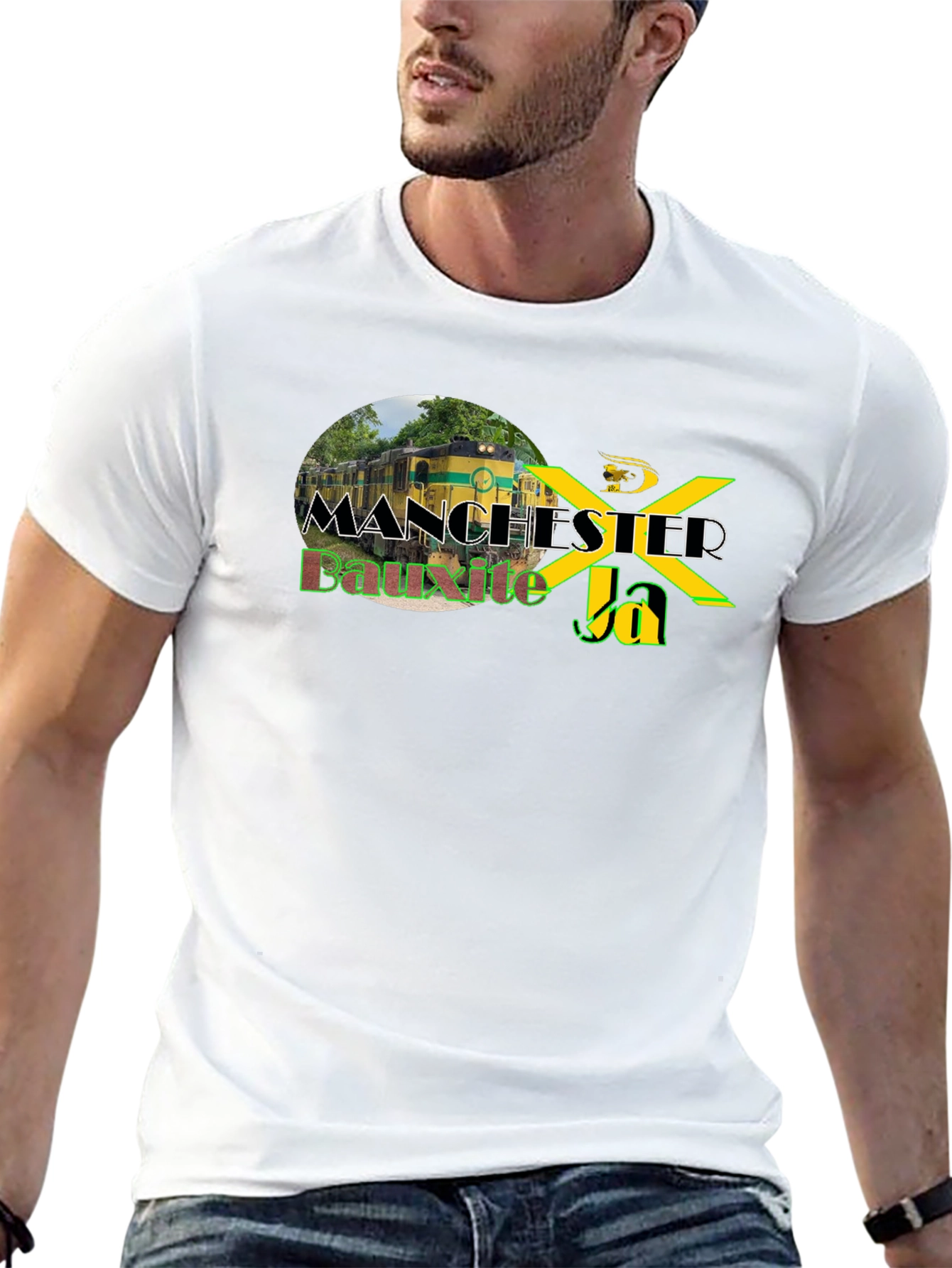 Manchester Bauxite JA Train T-Shirt