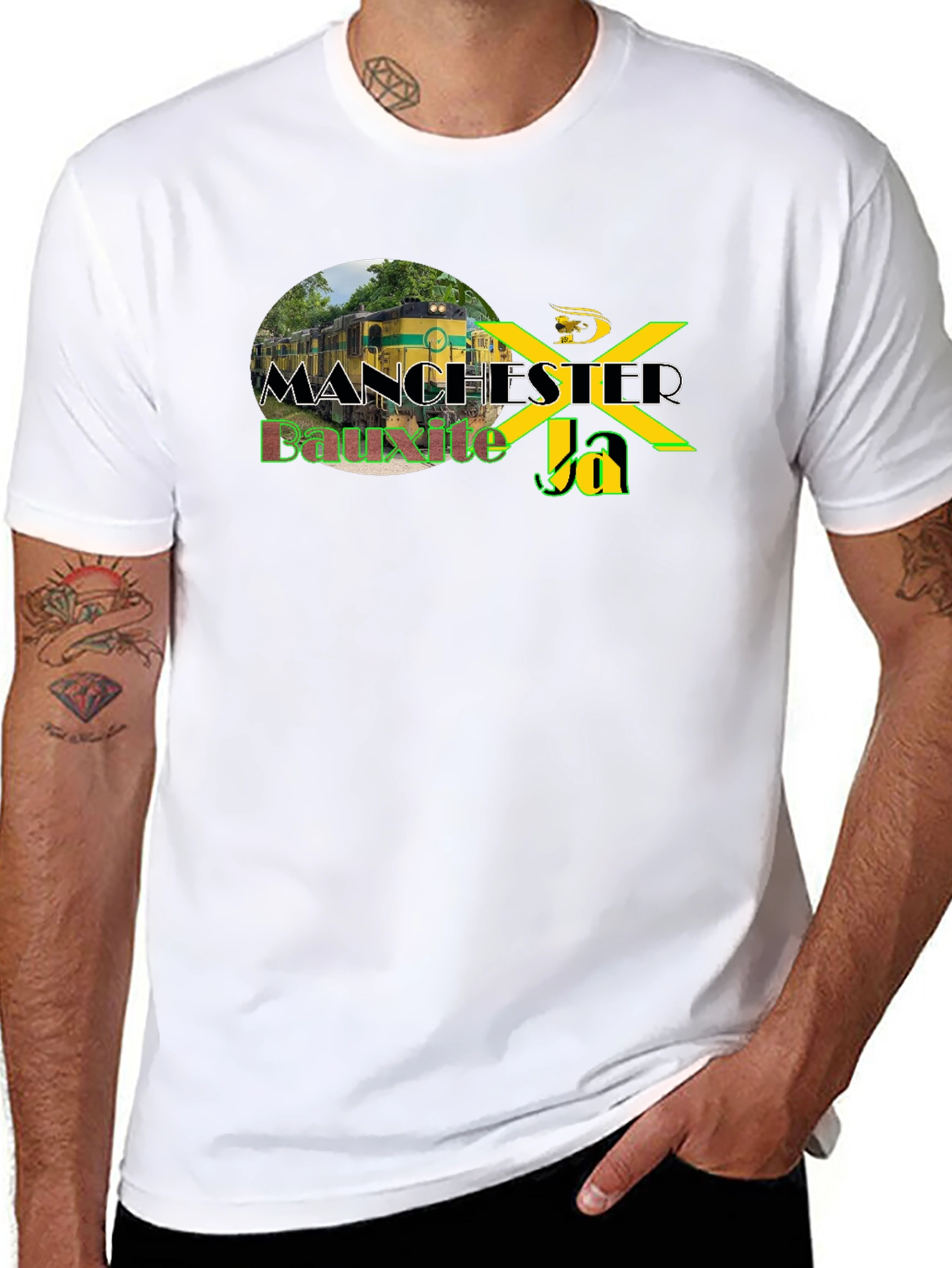 Manchester Bauxite JA Train T-Shirt