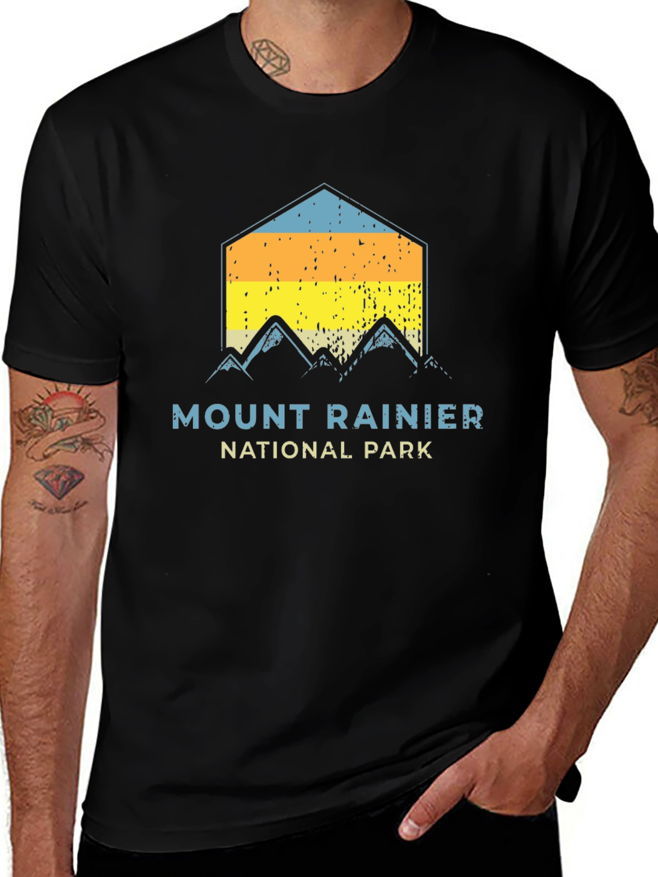 Mount Rainier National Park Graphic Tee
