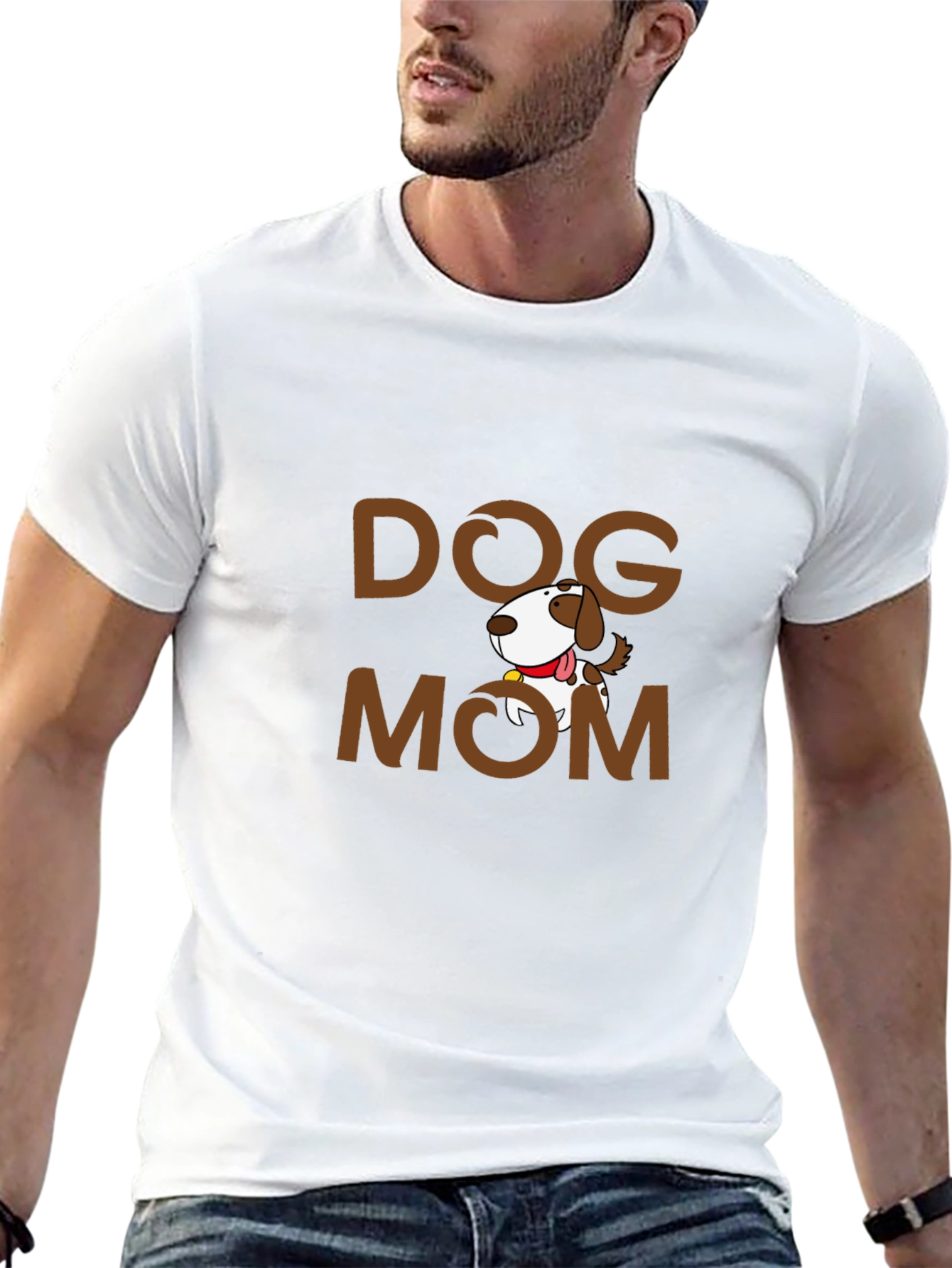 Dog Mom Tee - Cute Pet Lover T-Shirt