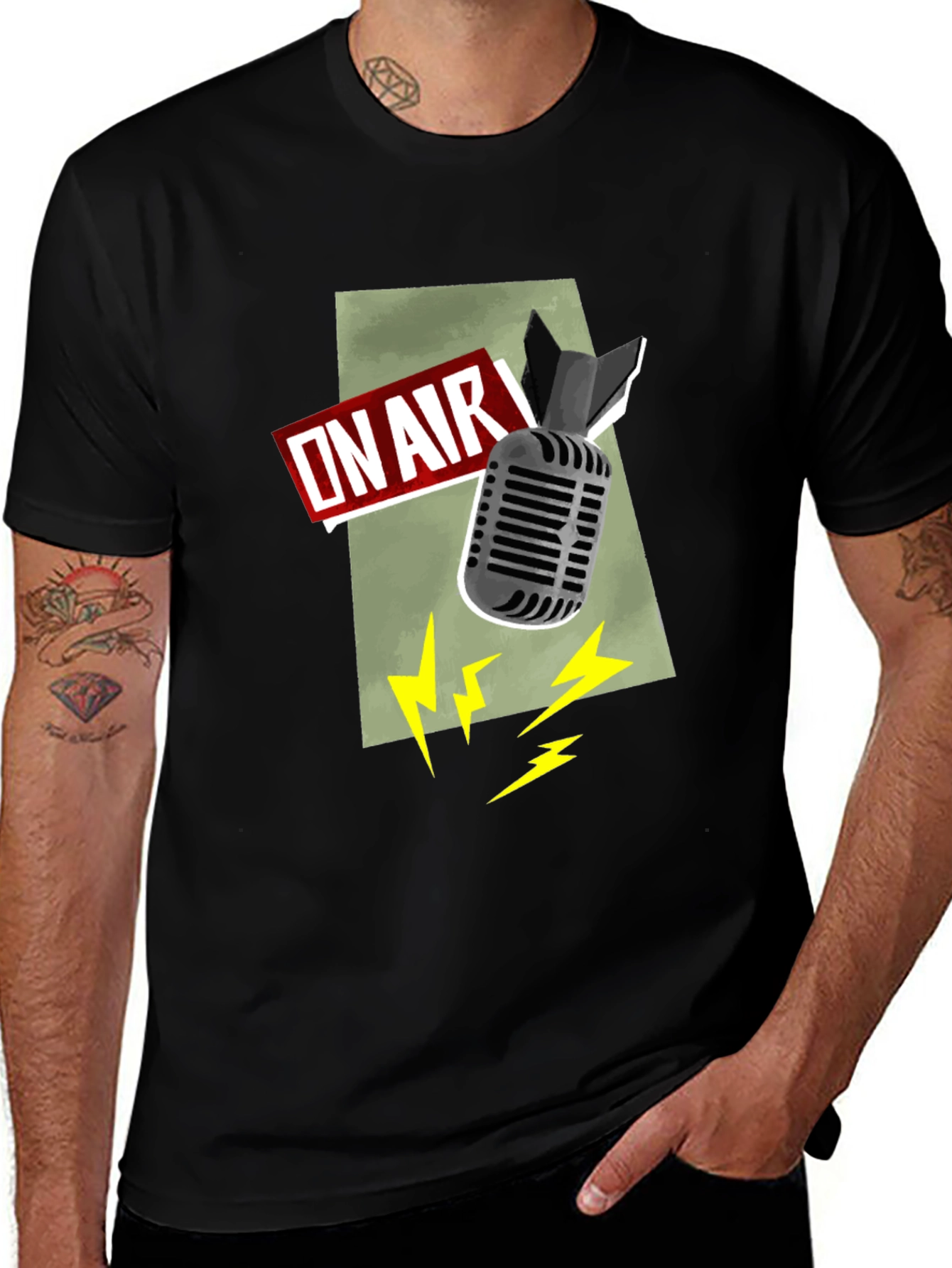 On Air Bomb T-Shirt - Retro Style