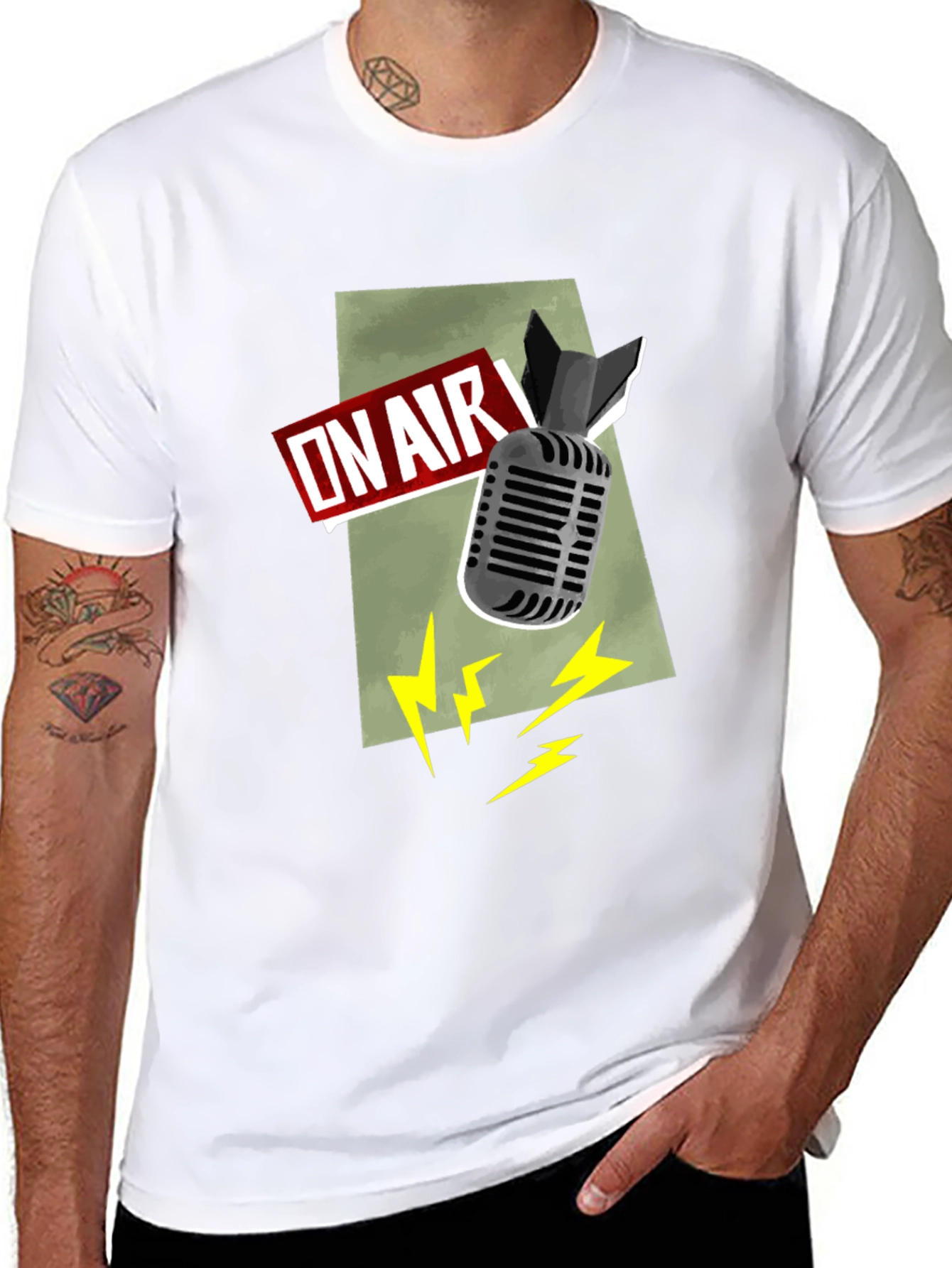 On Air Bomb T-Shirt - Retro Style