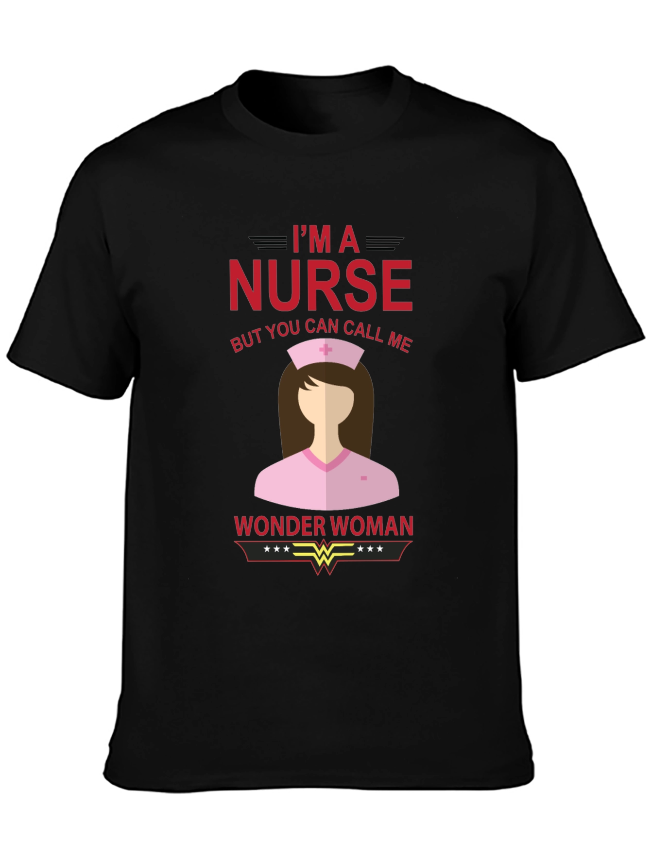 Nurse Wonder Woman Graphic T-Shirt