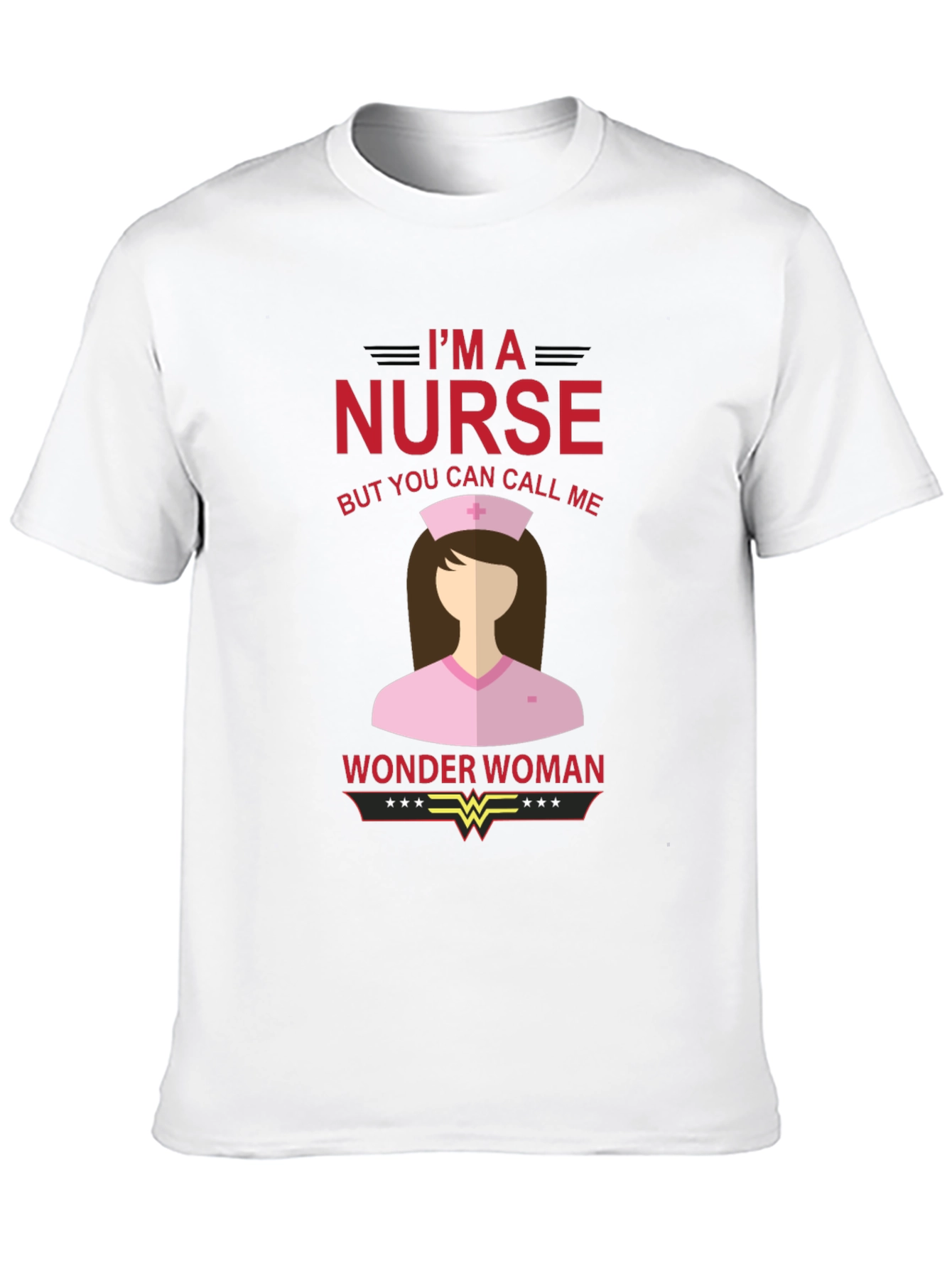 Nurse Wonder Woman Graphic T-Shirt