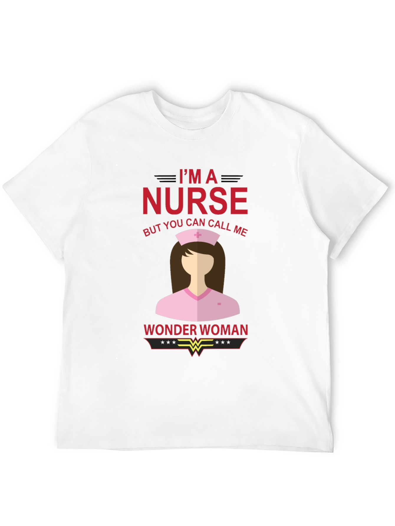 Nurse Wonder Woman Graphic T-Shirt