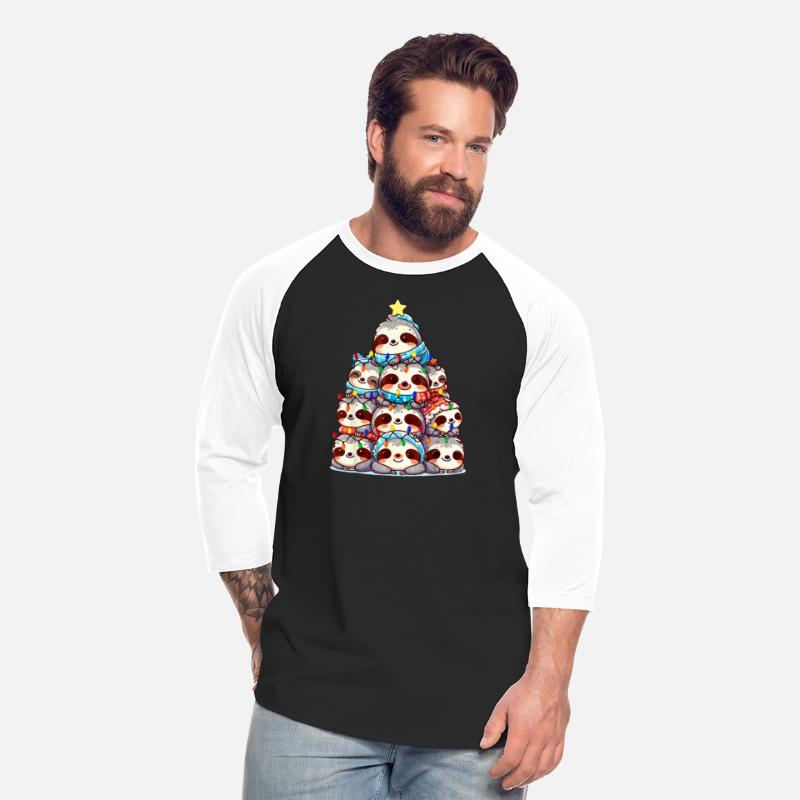 Ugly Christmas Sweater Sloth Tree - Christmas