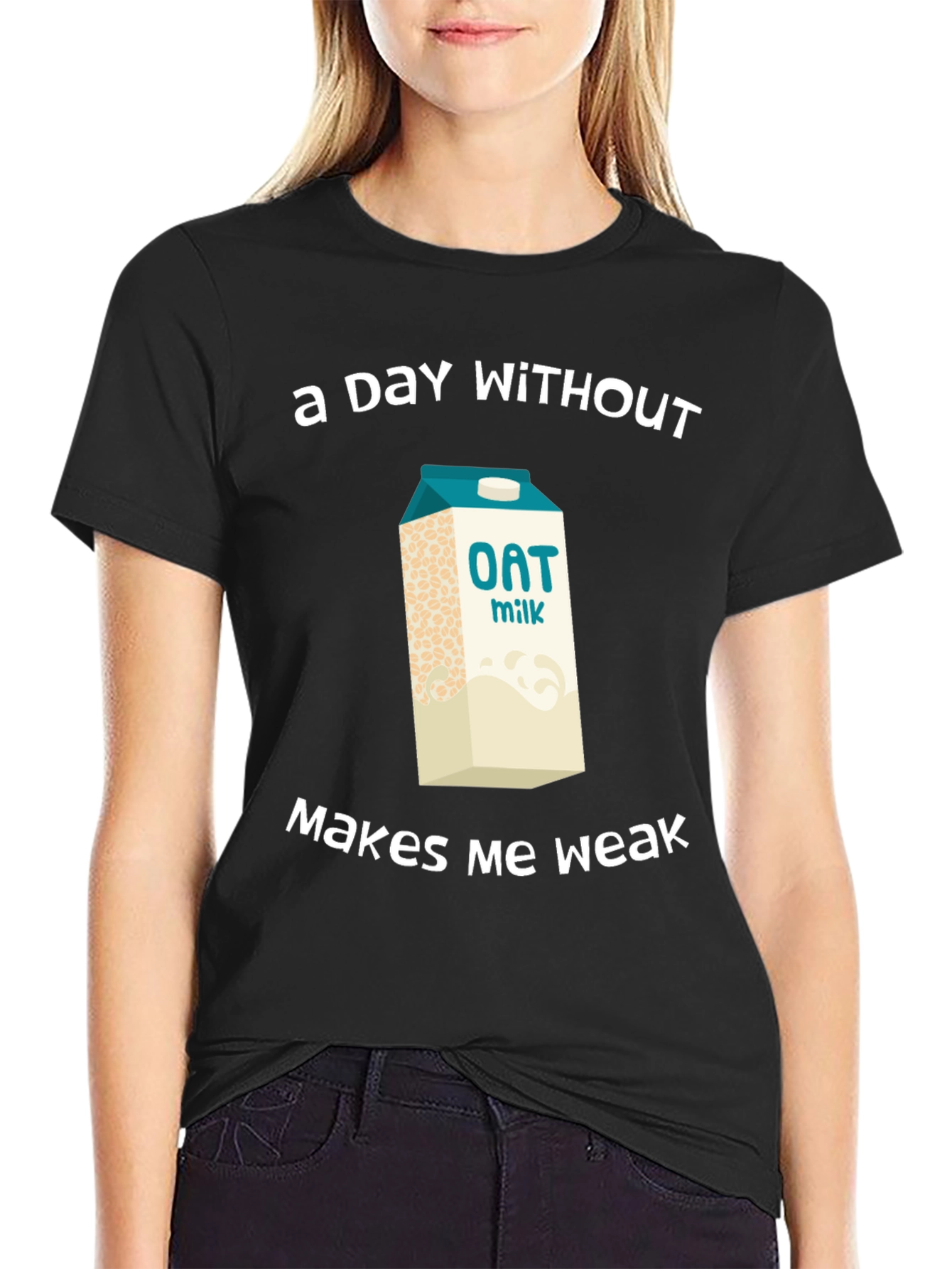 Oat Milk Lover T-Shirt - Makes Me Weak