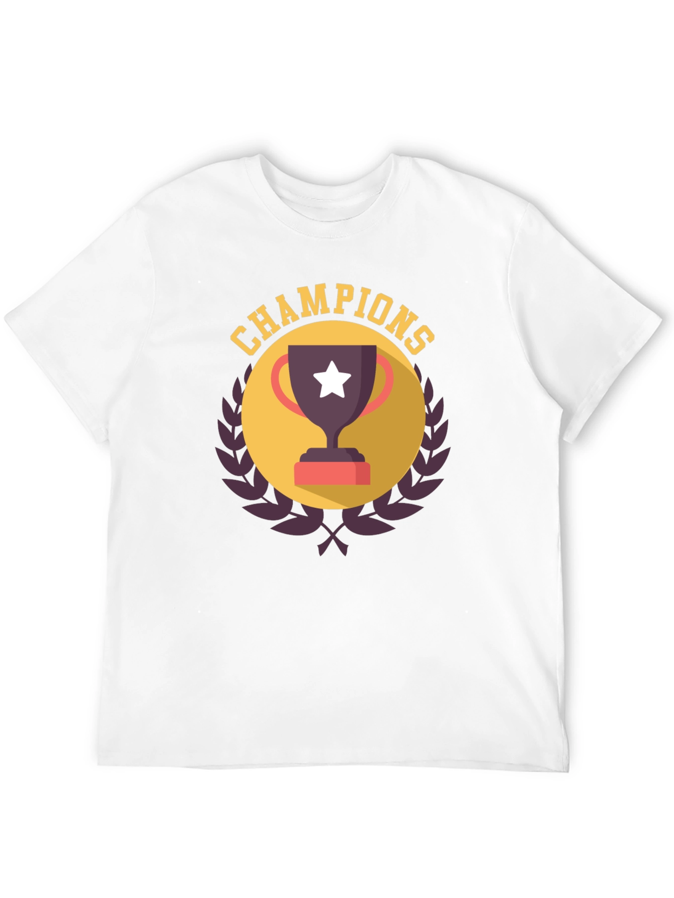 Champions Graphic T-Shirt - Black Tee