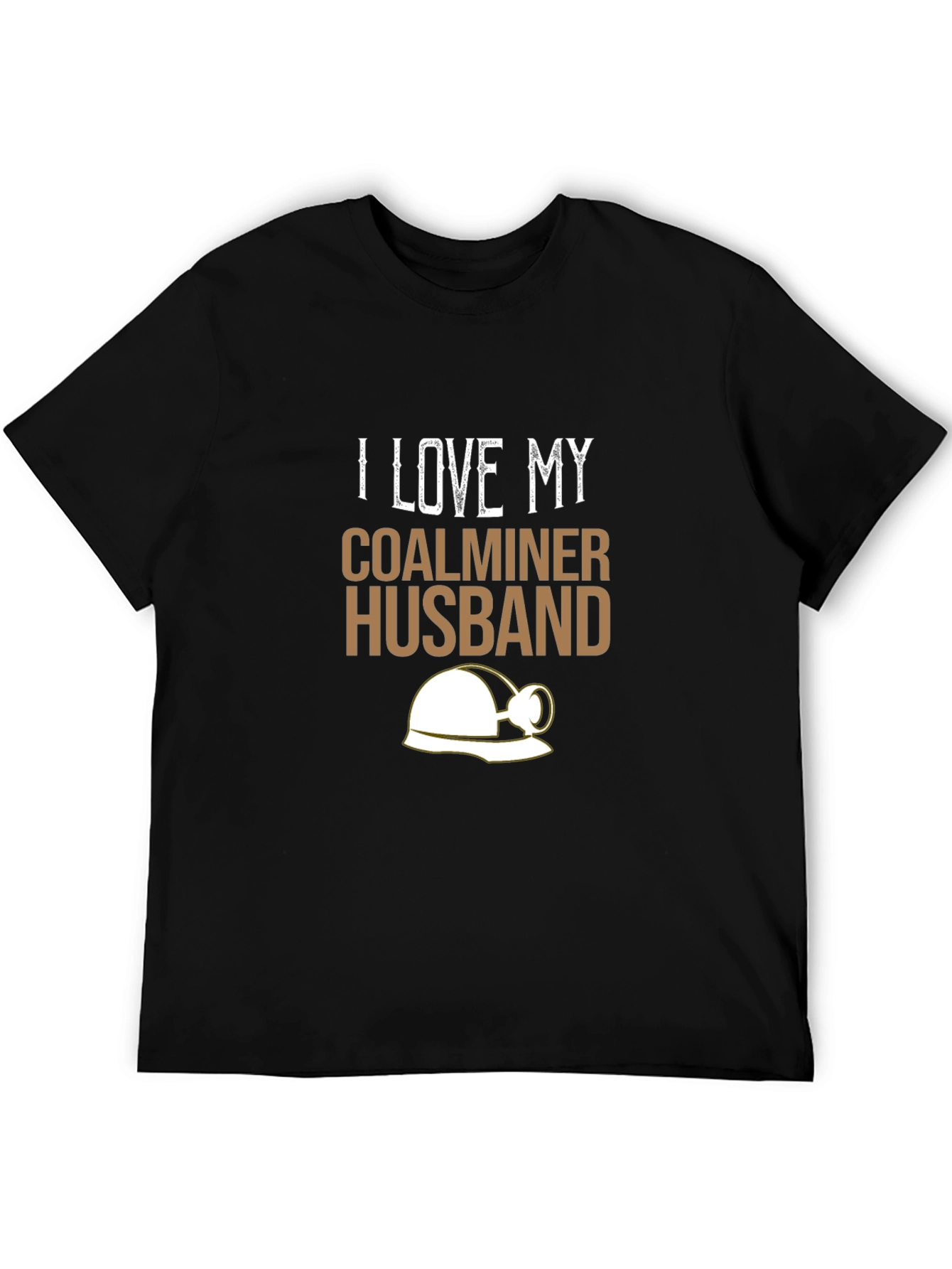 I Love My Coalminer Husband T-Shirt