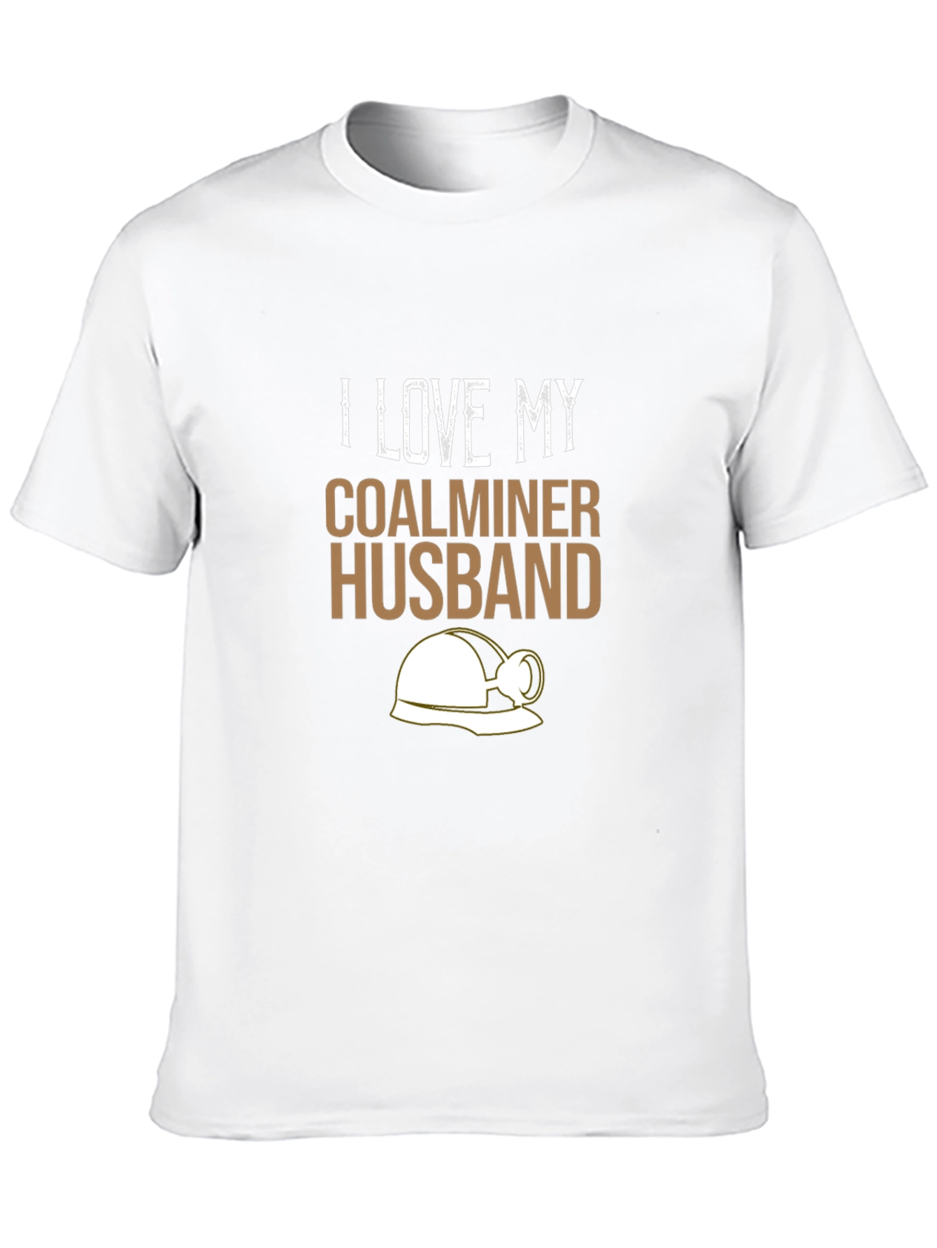 I Love My Coalminer Husband T-Shirt