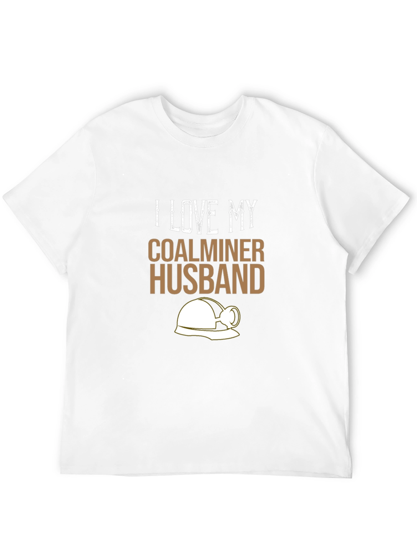 I Love My Coalminer Husband T-Shirt