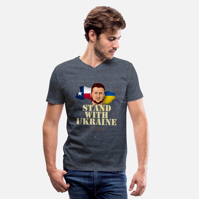 Ukraine Texas T-Shirt Design