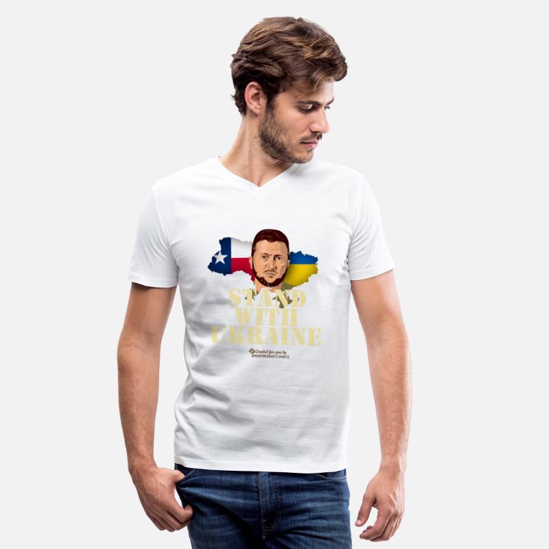 Ukraine Texas T-Shirt Design