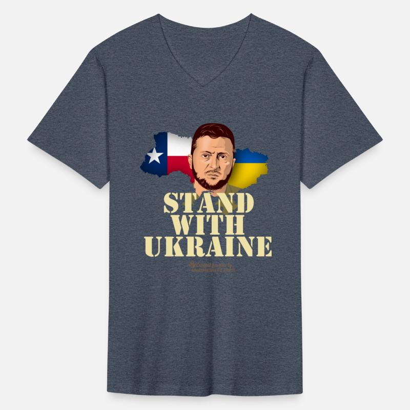 Ukraine Texas T-Shirt Design