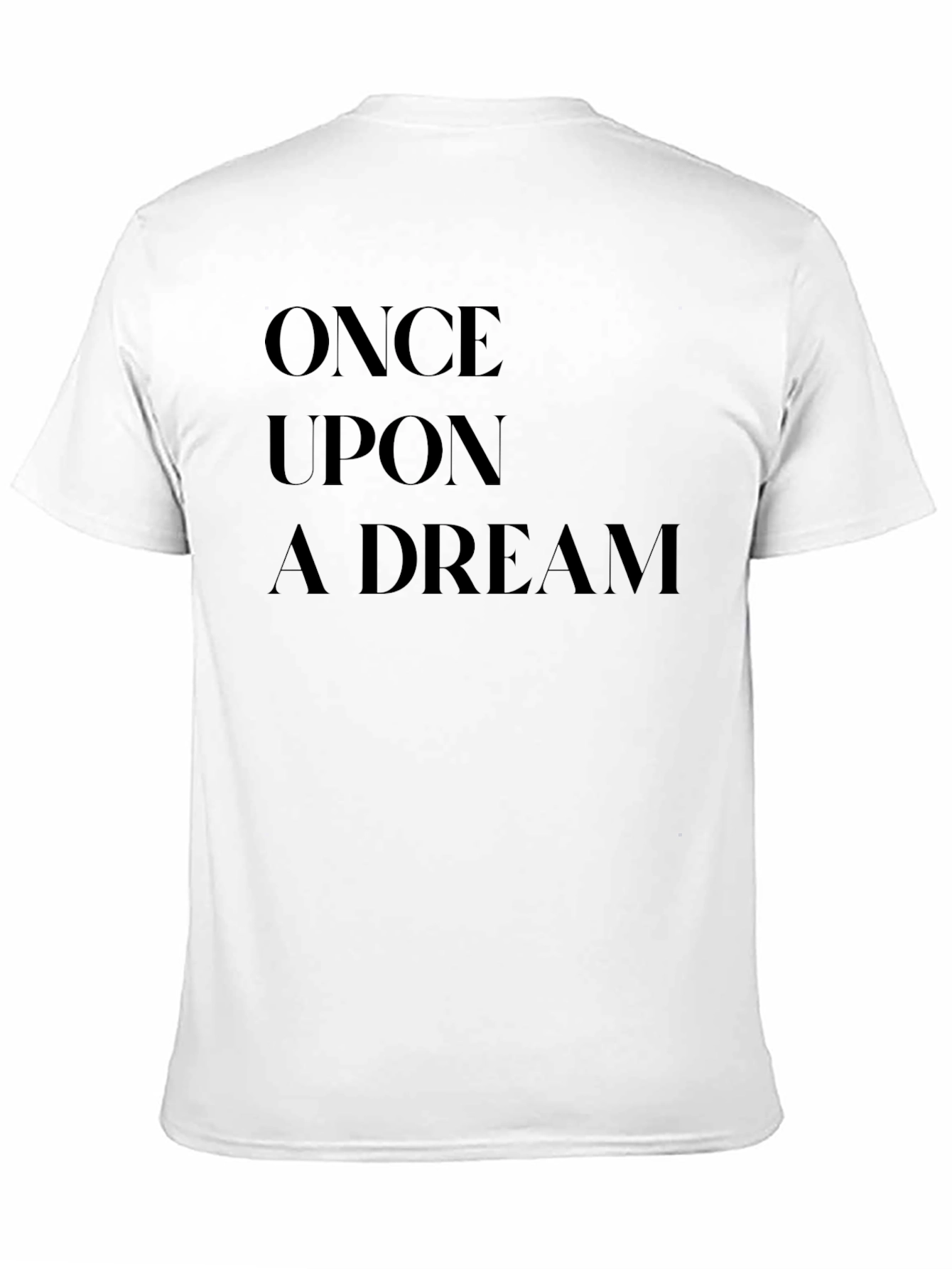 Once Upon A Dream Black Graphic T-Shirt