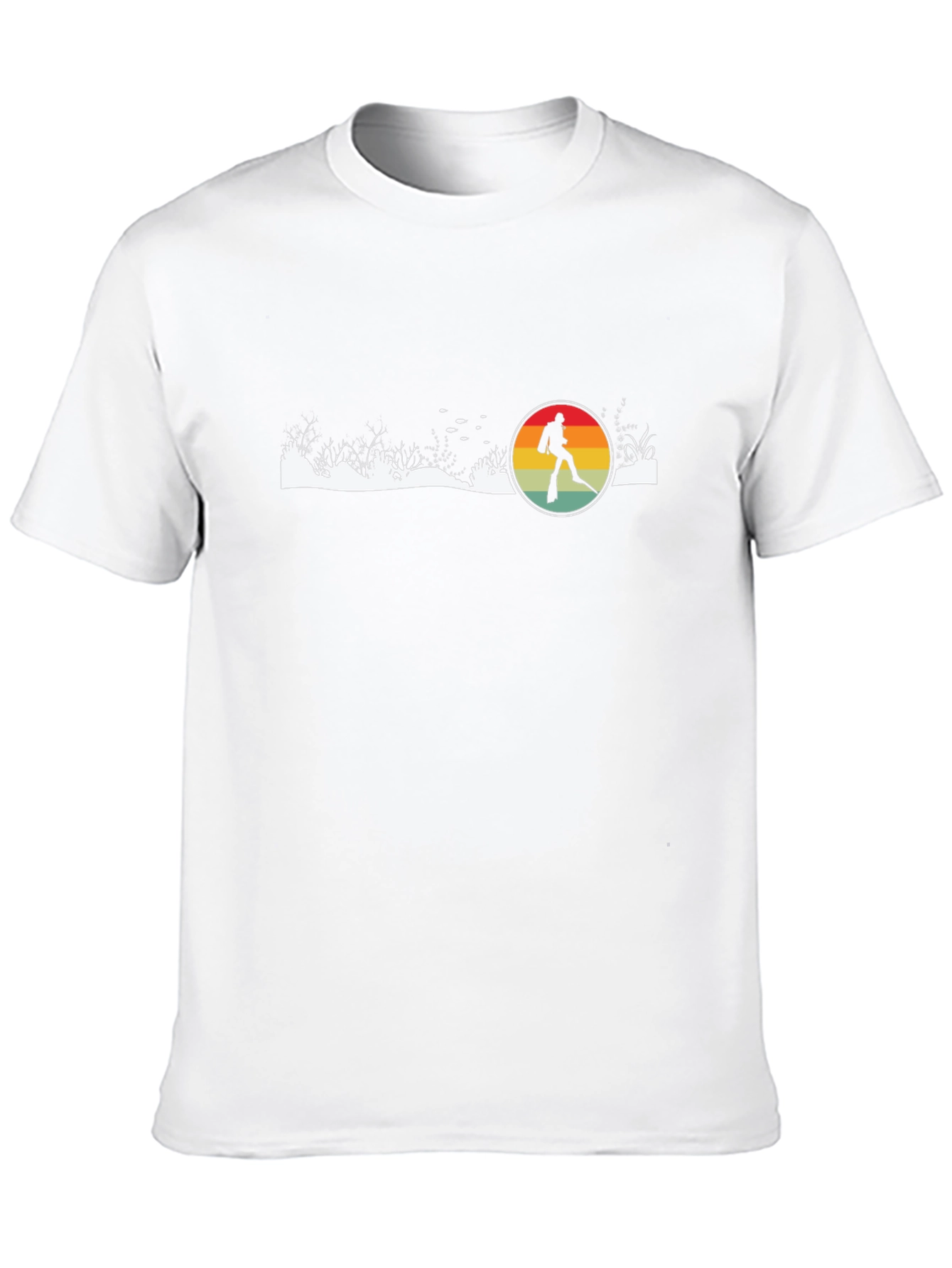 Diver Retro Black T-Shirt