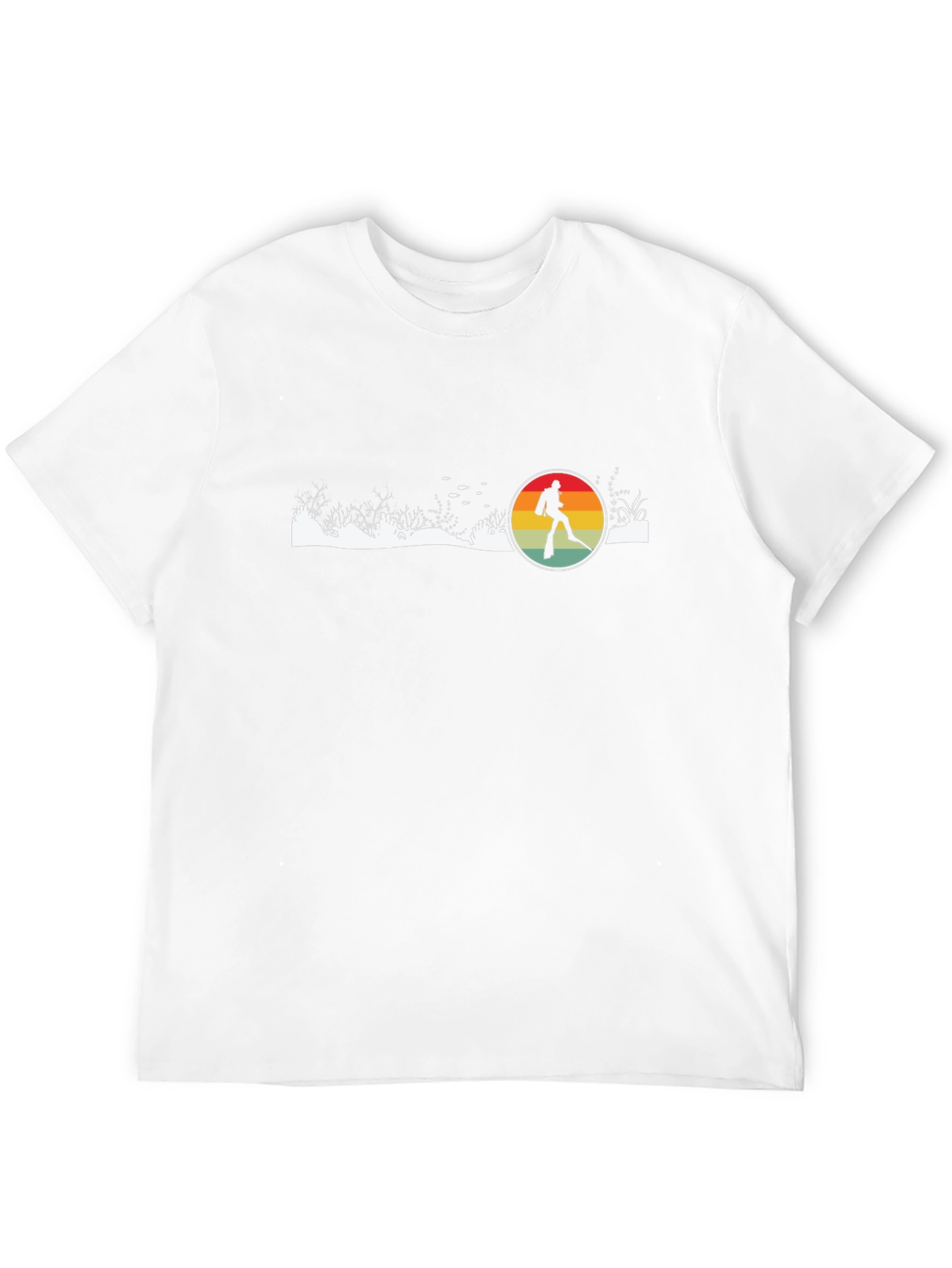 Diver Retro Black T-Shirt