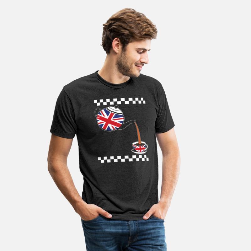 Union Jack Shirt, United Kingdom Teapot And Cup