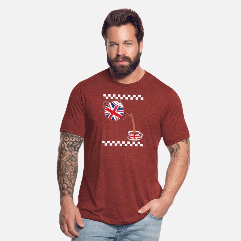 Union Jack Shirt, United Kingdom Teapot And Cup