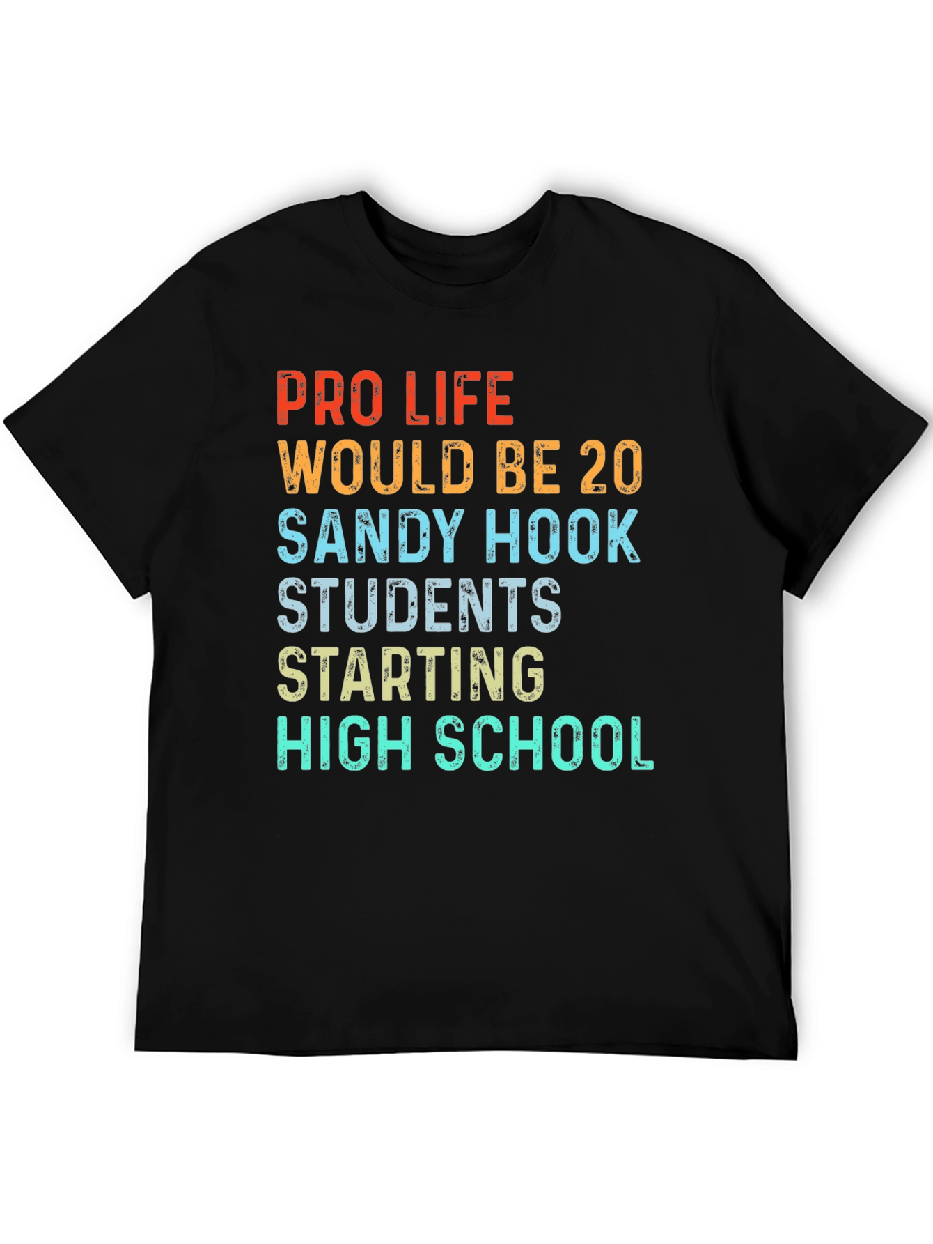 Pro Life Sandy Hook High School Graphic Tee