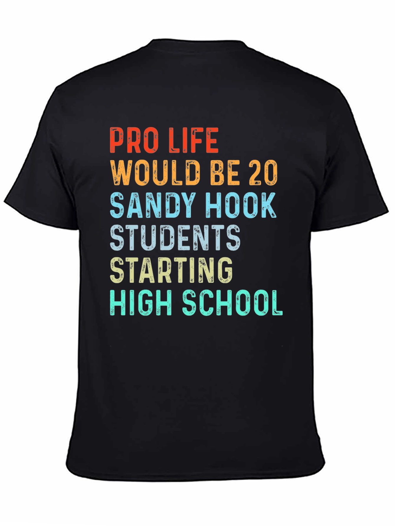 Pro Life Sandy Hook High School Graphic Tee