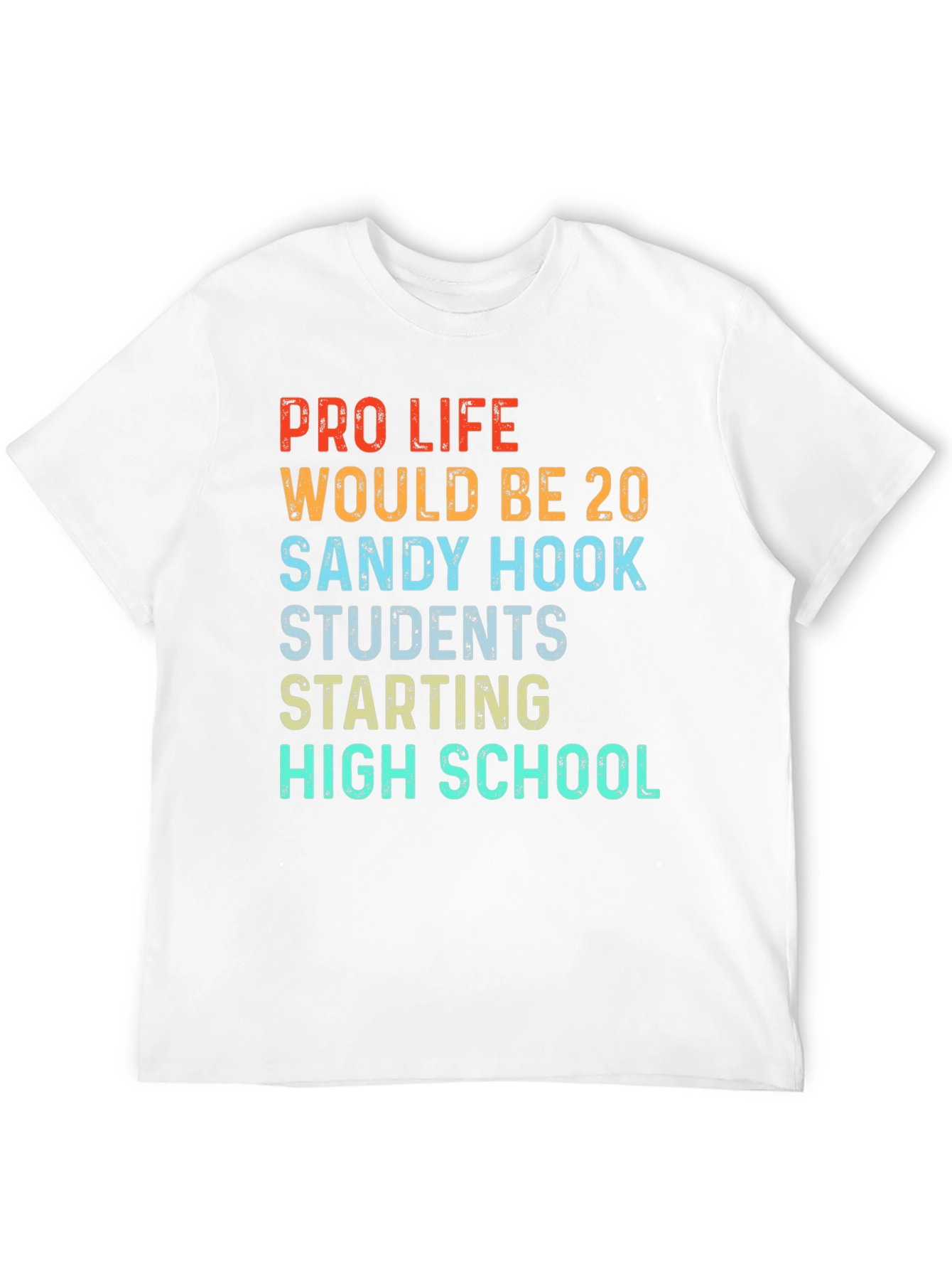 Pro Life Sandy Hook High School Graphic Tee