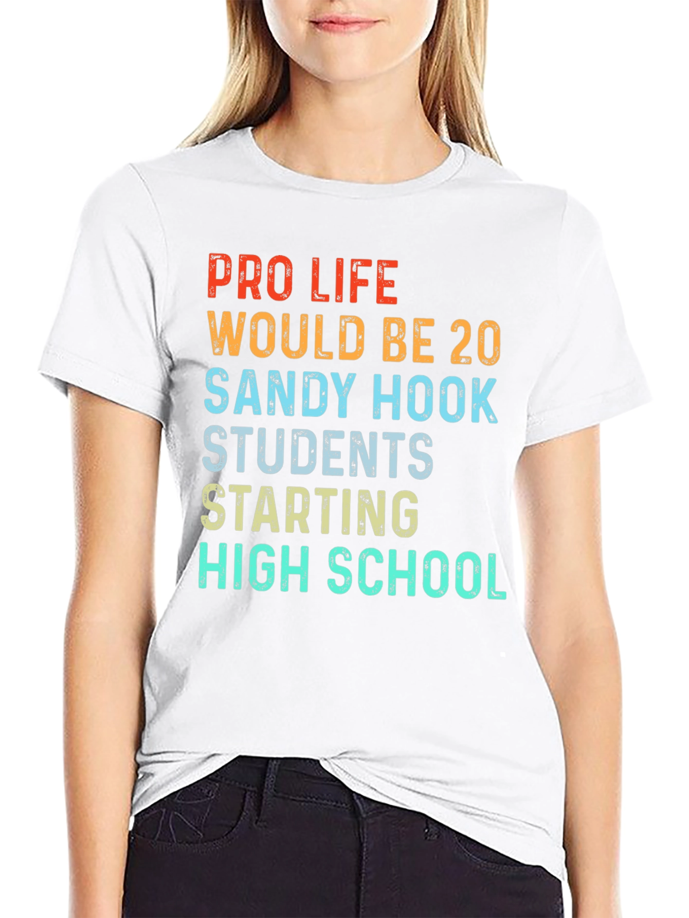 Pro Life Sandy Hook High School Graphic Tee