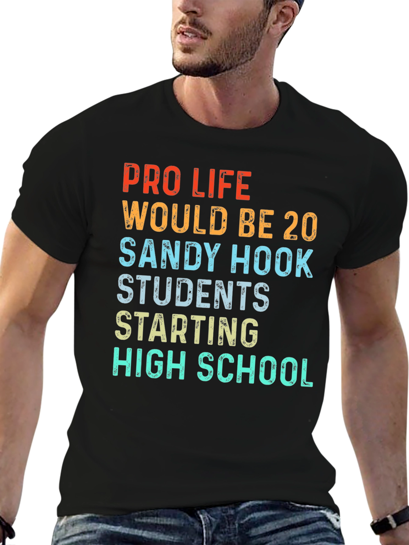 Pro Life Sandy Hook High School Graphic Tee
