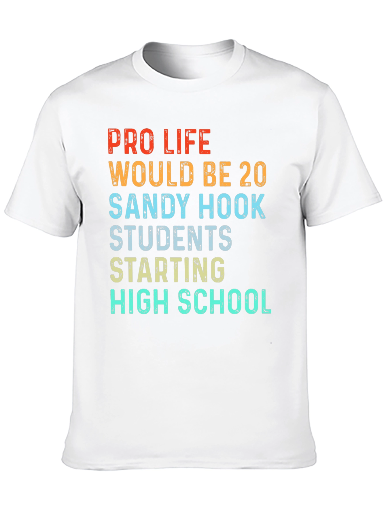 Pro Life Sandy Hook High School Graphic Tee